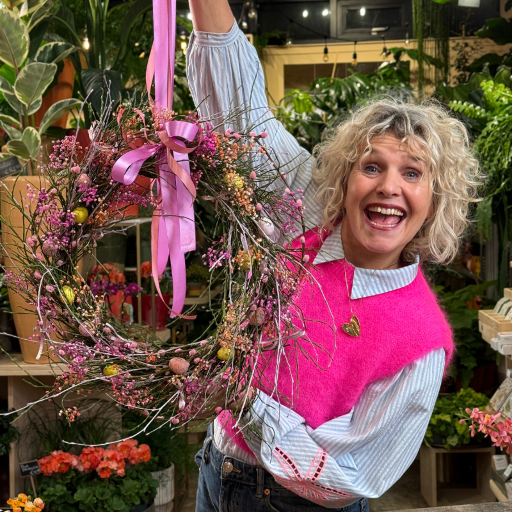 Workshop paaskrans - thuis