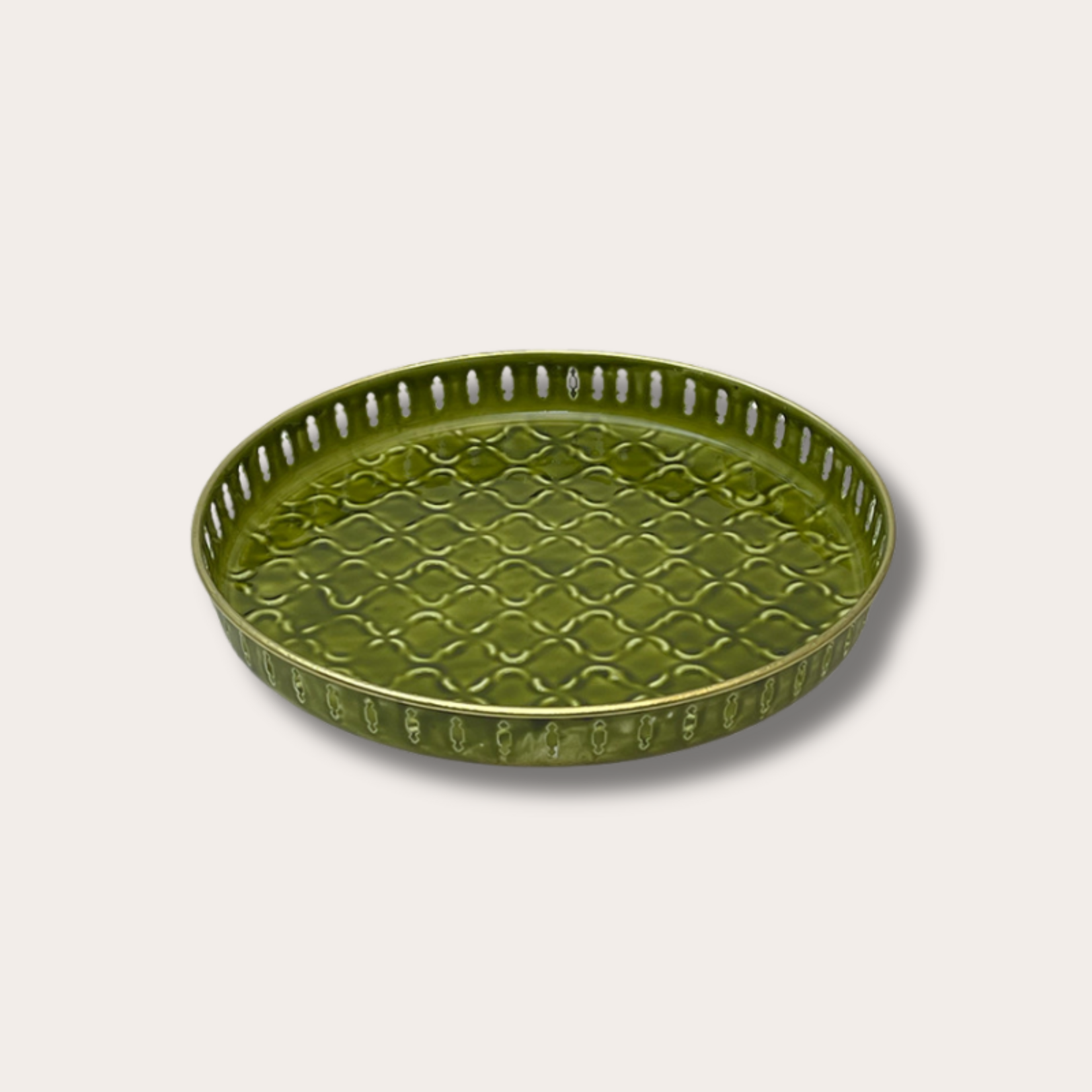 Dienblad Riviera - olive - M