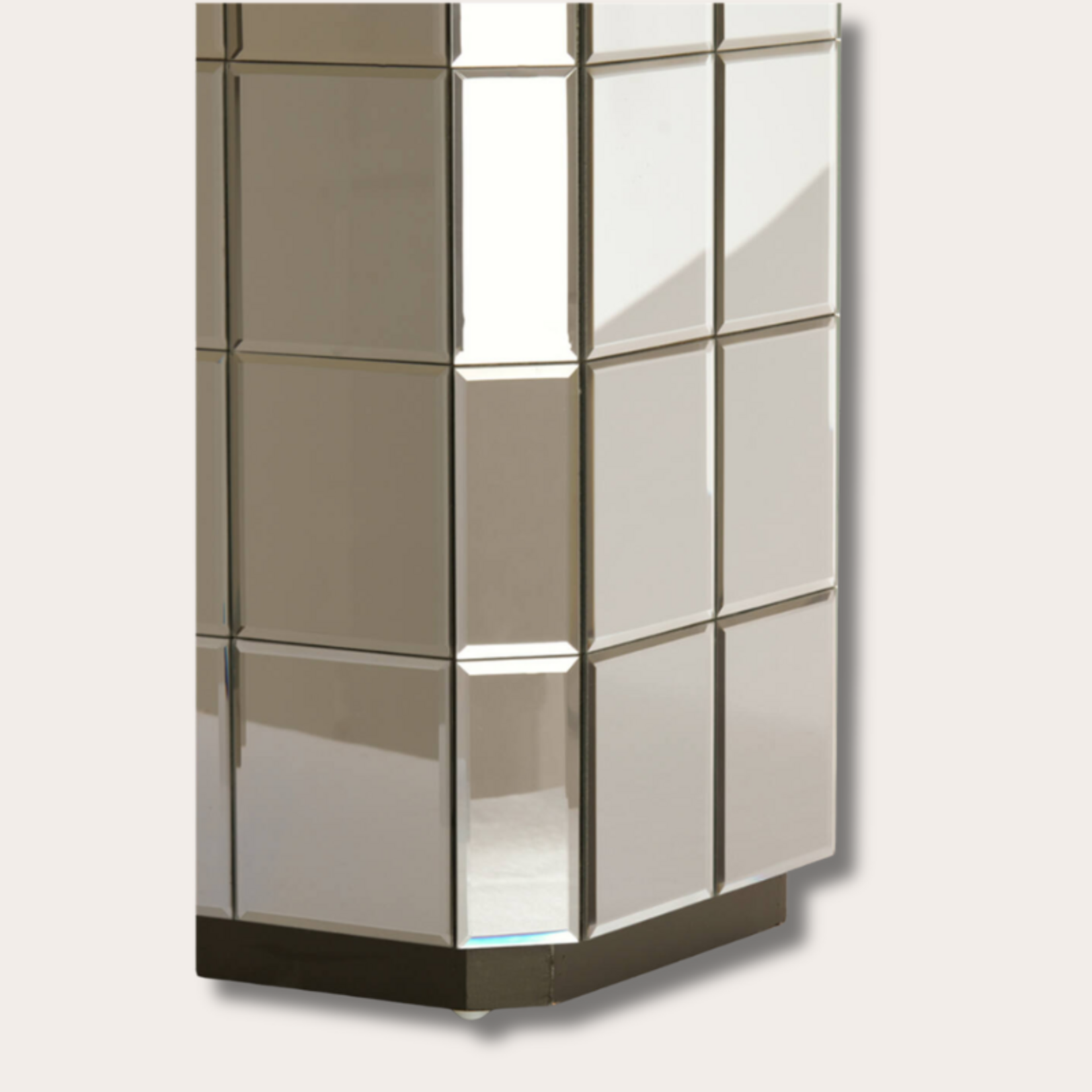 Bijzettafel - Luciano - Spiegel - M