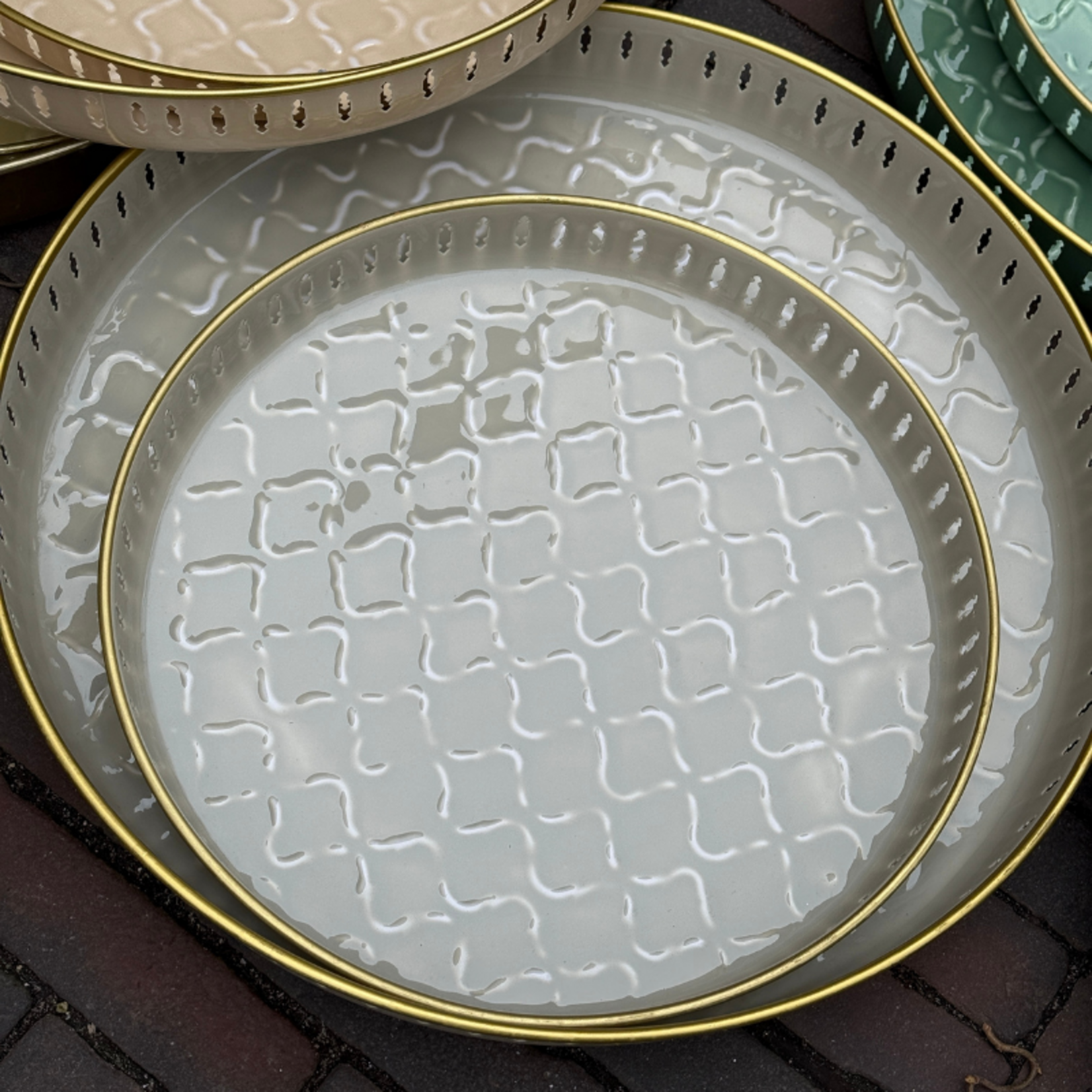 Dienblad Riviera - Mastic - S