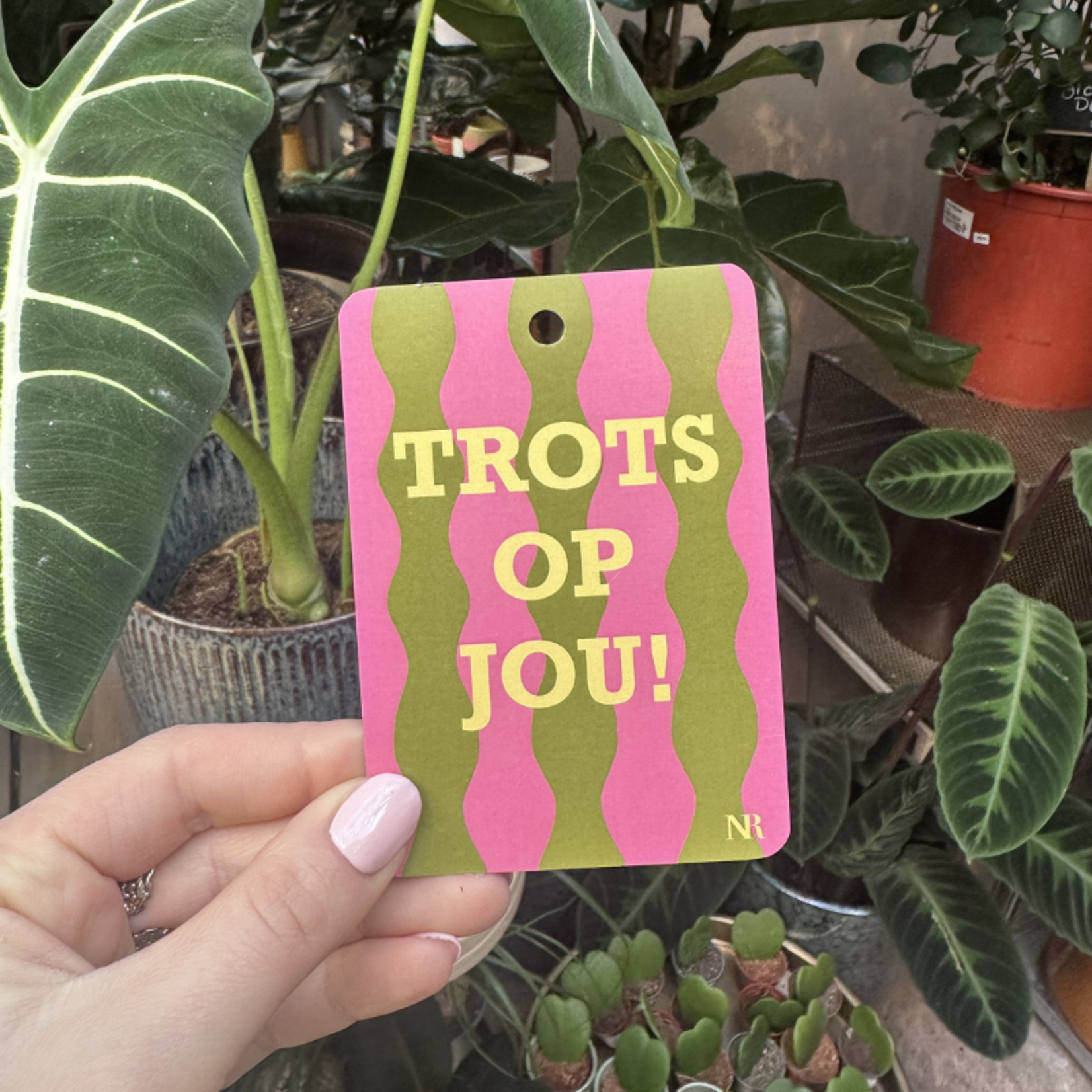 Kaart klein - Trots op jou