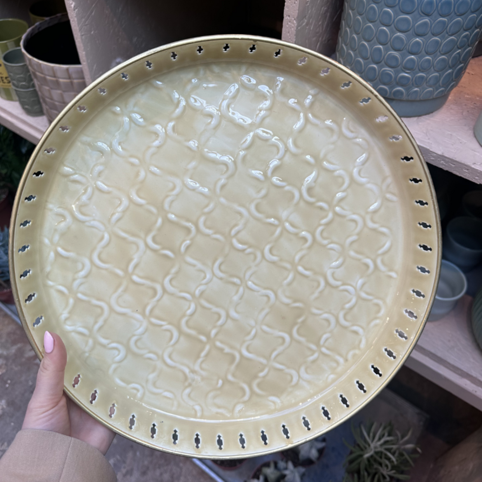 Dienblad Riviera - sand S