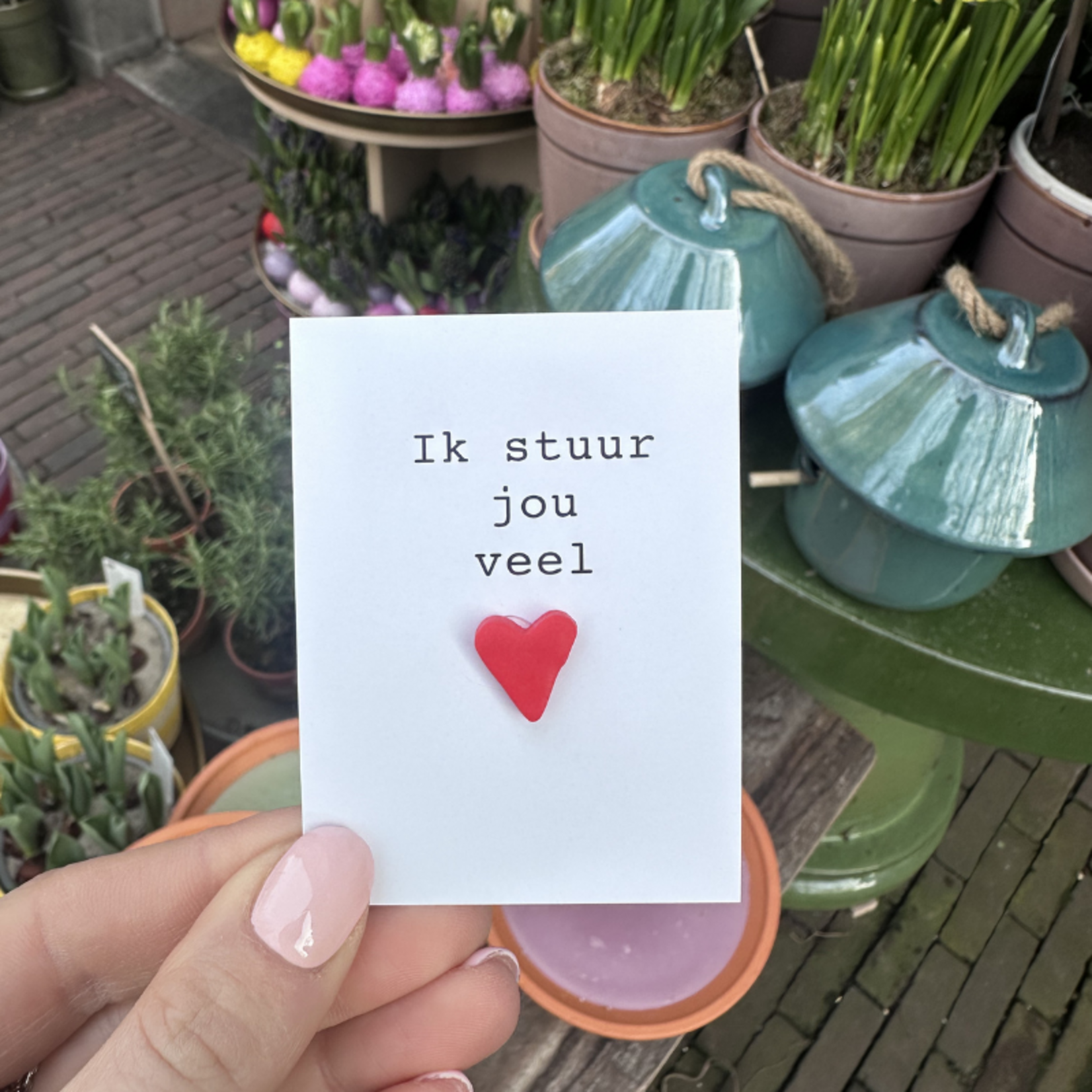 Cadeaukaartje - Ik stuur jou veel liefde