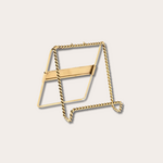 Storytiles Tegelstandaard - goud - gevlochten