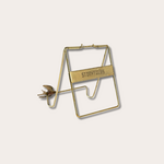 Storytiles Tegelstandaard - goud - zwaluw