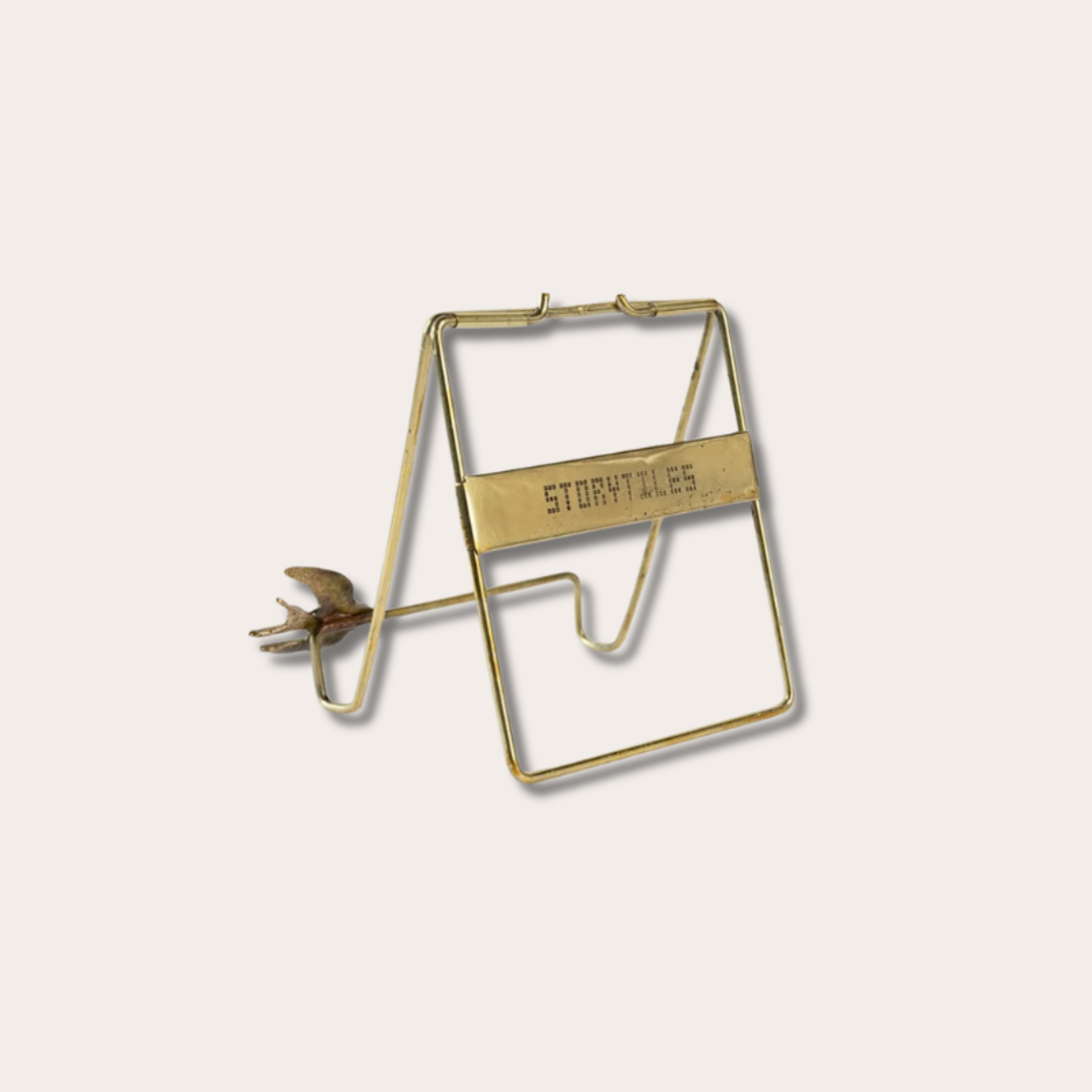 Storytiles Tegelstandaard - goud - zwaluw