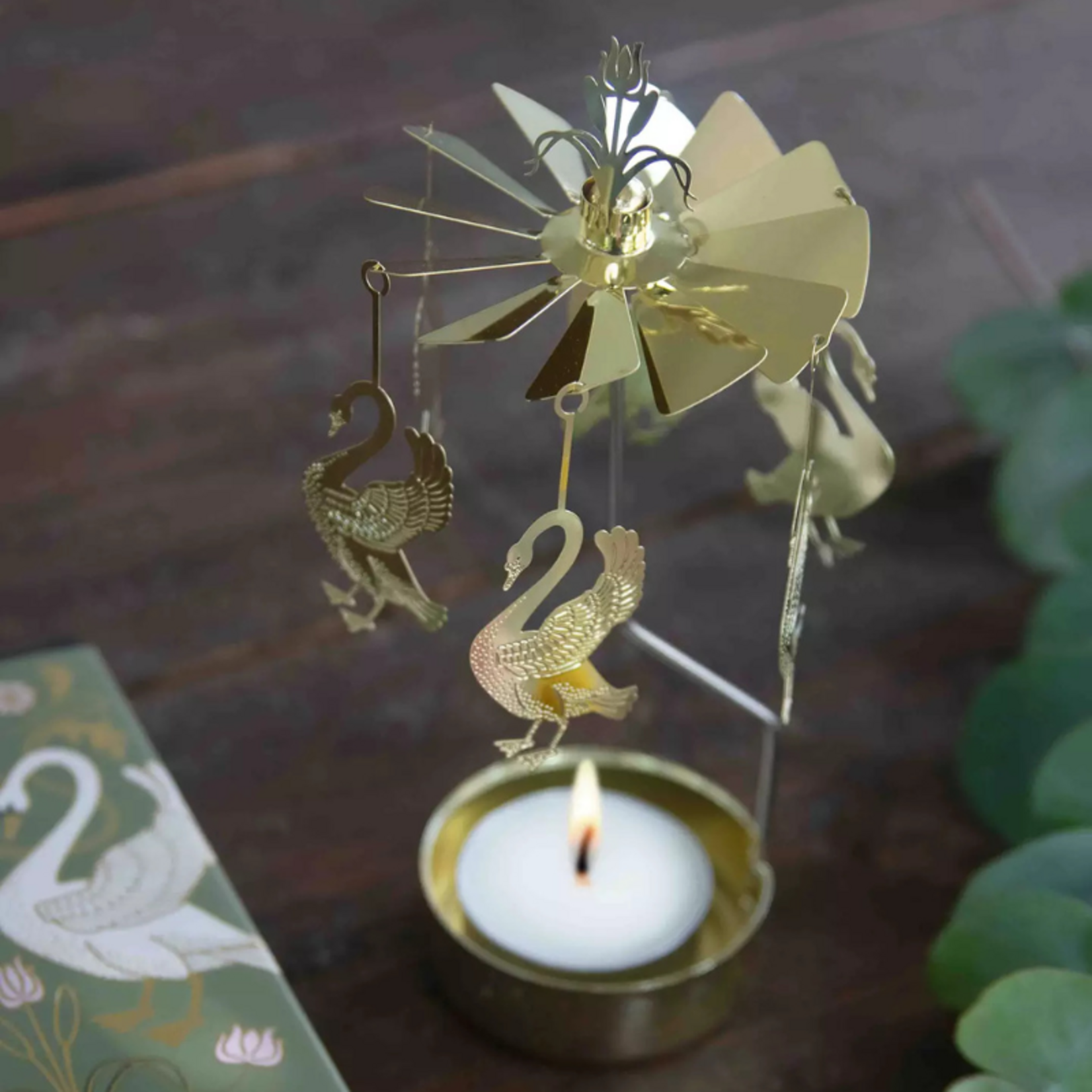 Anglaspel - Zwanen - Goud