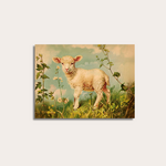 Wenskaart - Lammetje Lente