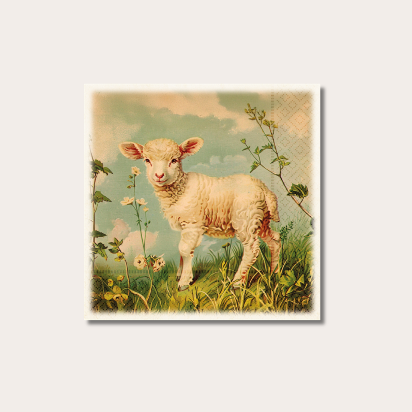 Servetten - Lammetje Lente