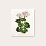Vaatdoek - Geranium - Wit
