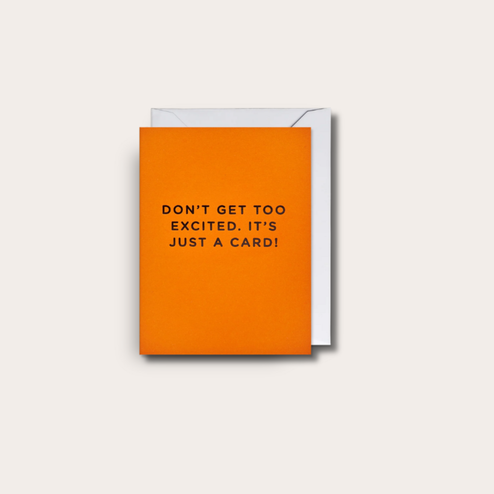 Kaart - Don't get too excited