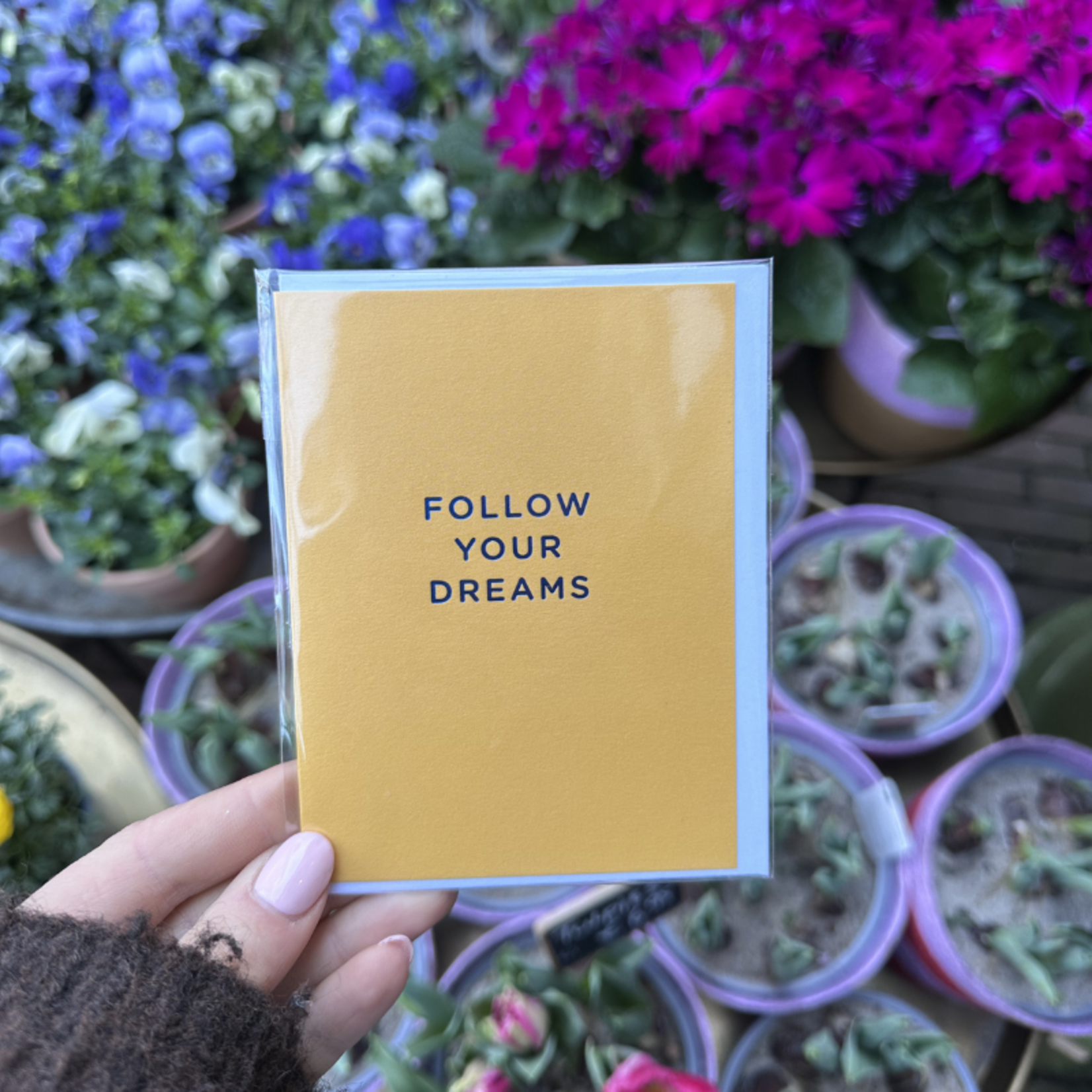 Kaart - Follow your dreams