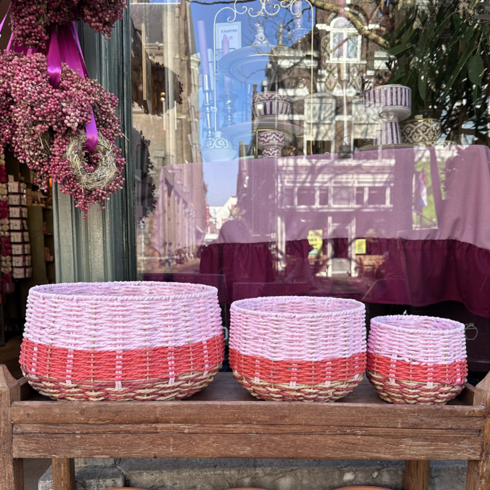 Mand Riet - Lichtroze/koraal