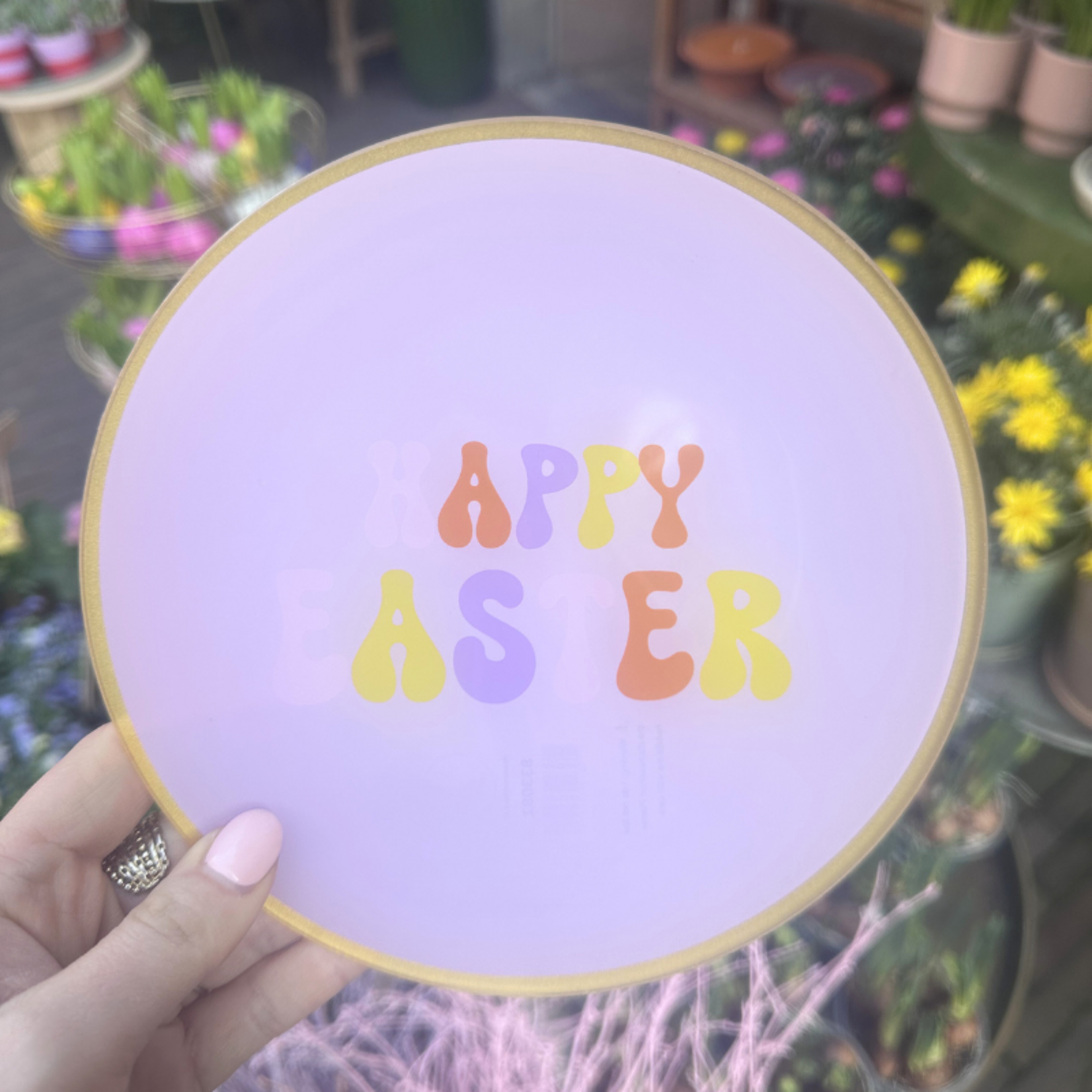 Plate - Happy easter