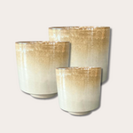 Pot - Zola - Wit/bruin