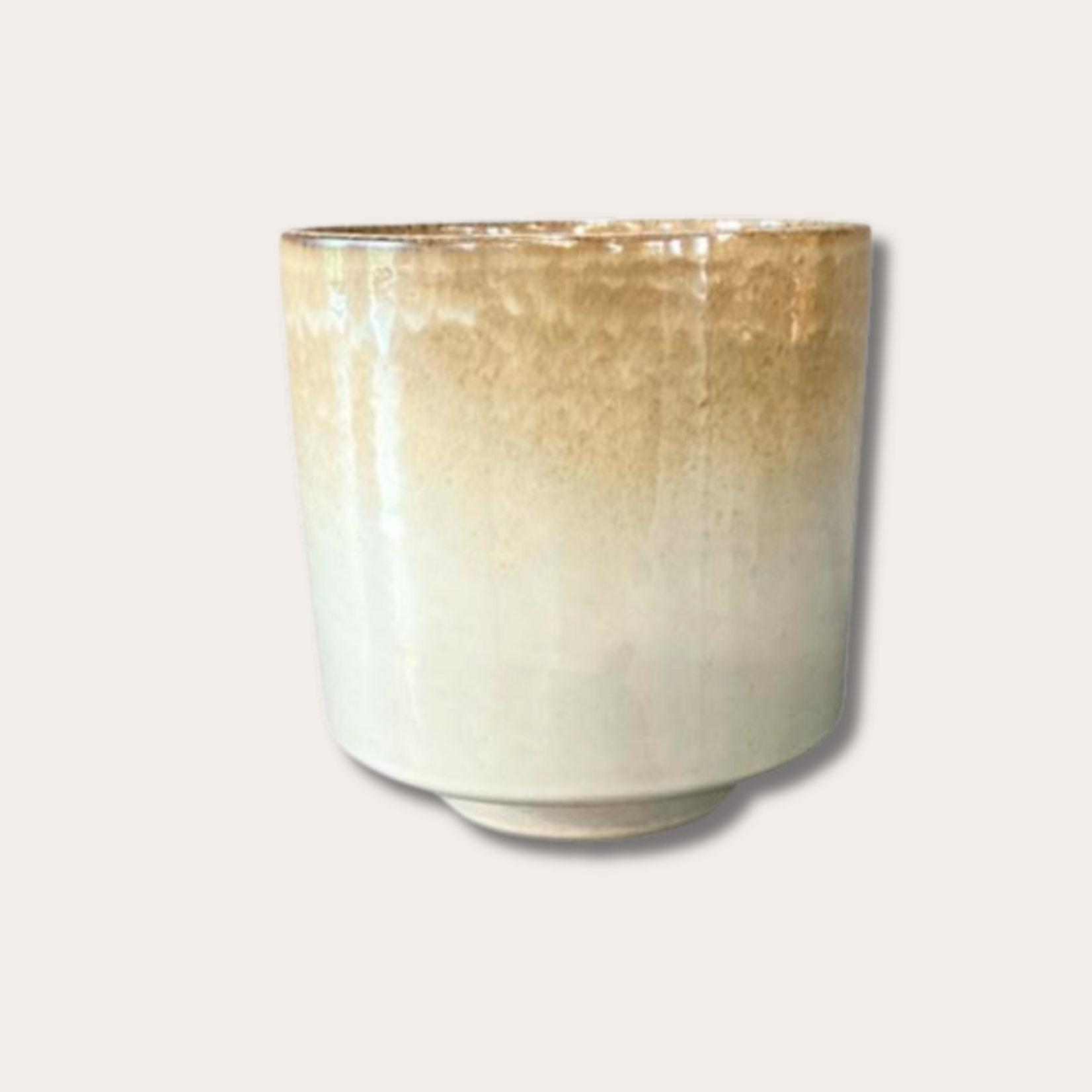 Pot - Zola - Wit/bruin