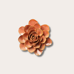 Keramieken bloem - Begonia - Perzikroze