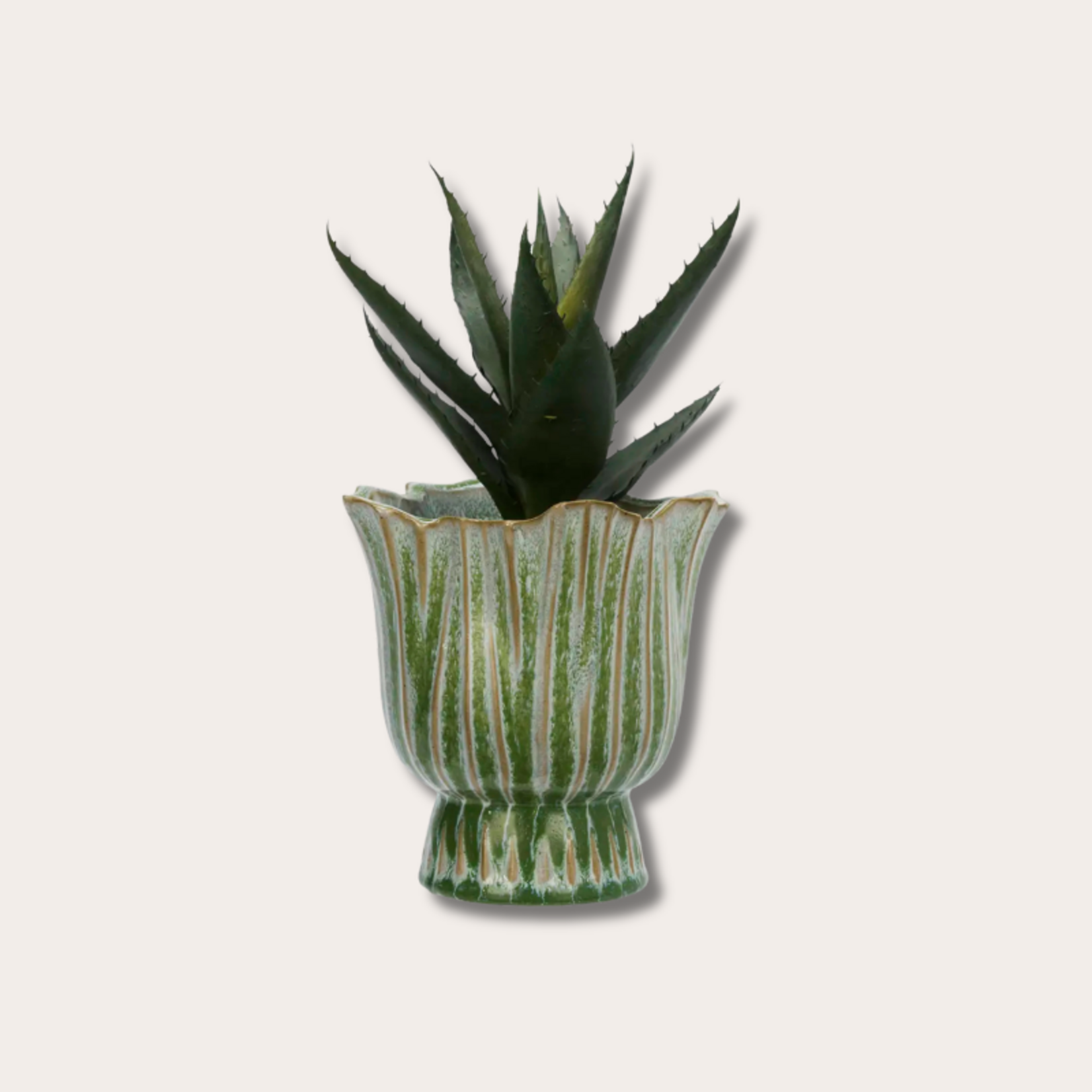Pot - Flower - Groen - S - Groene Vingers Delft
