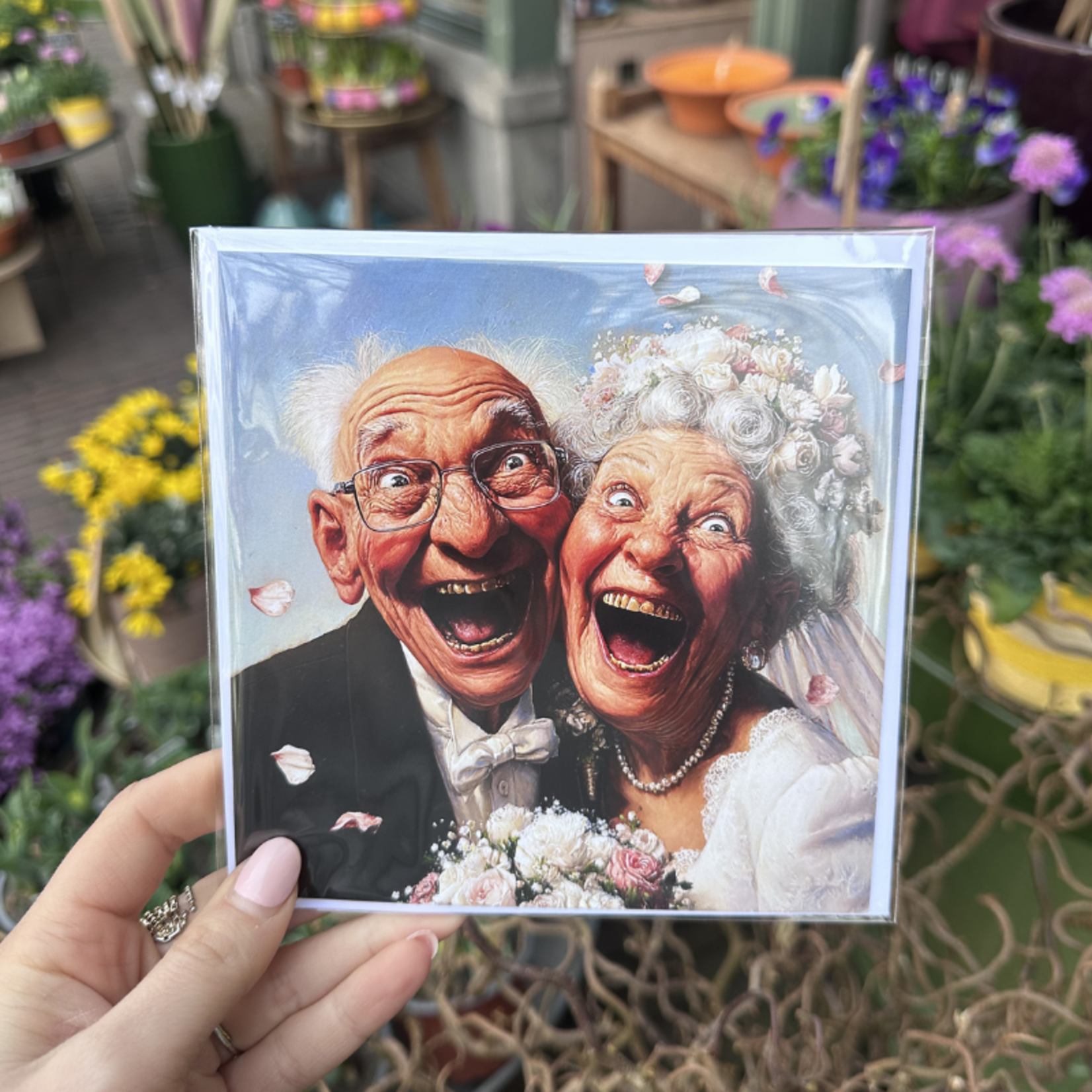 Kaart - Happily married forever