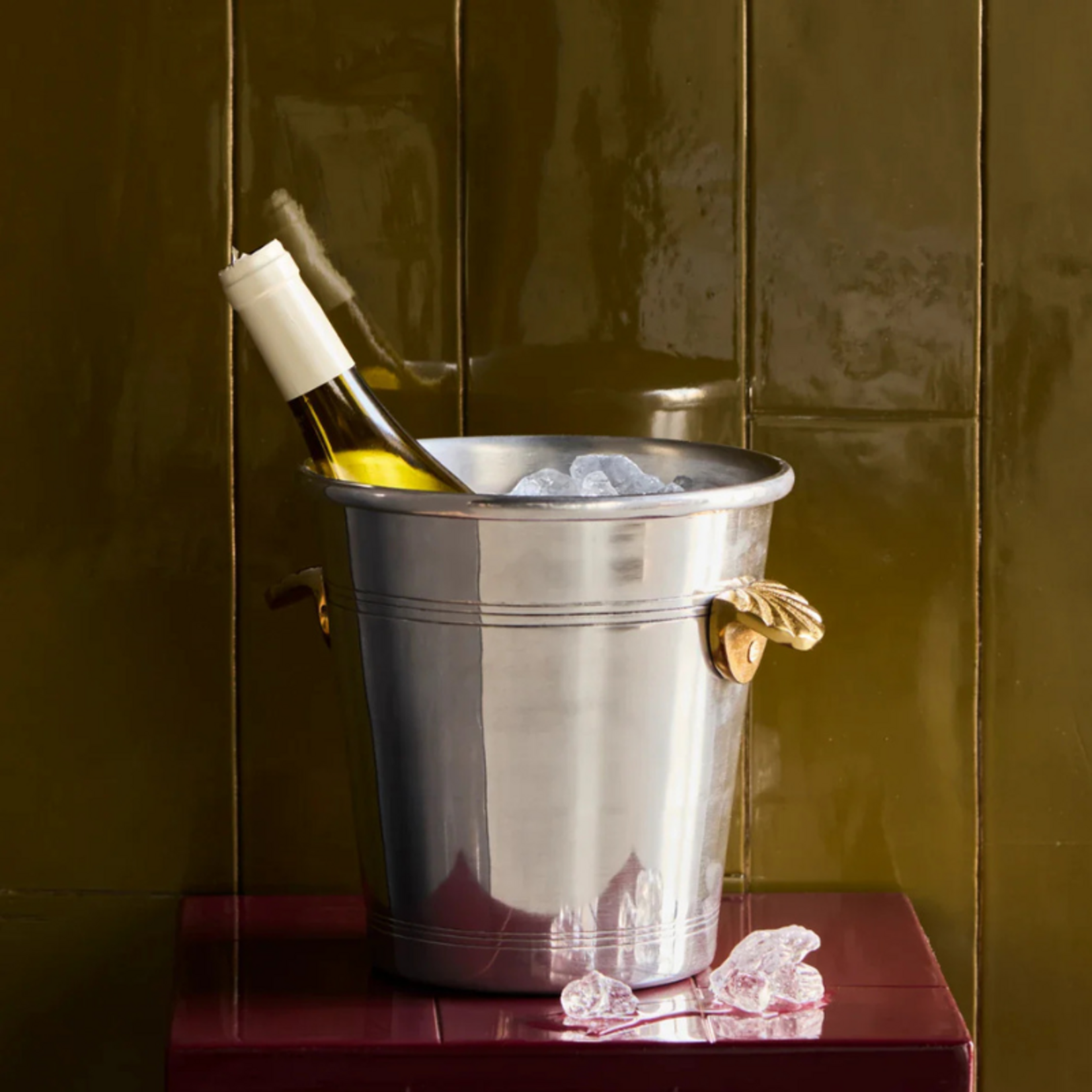 Wijnkoeler - Antiek Zilver