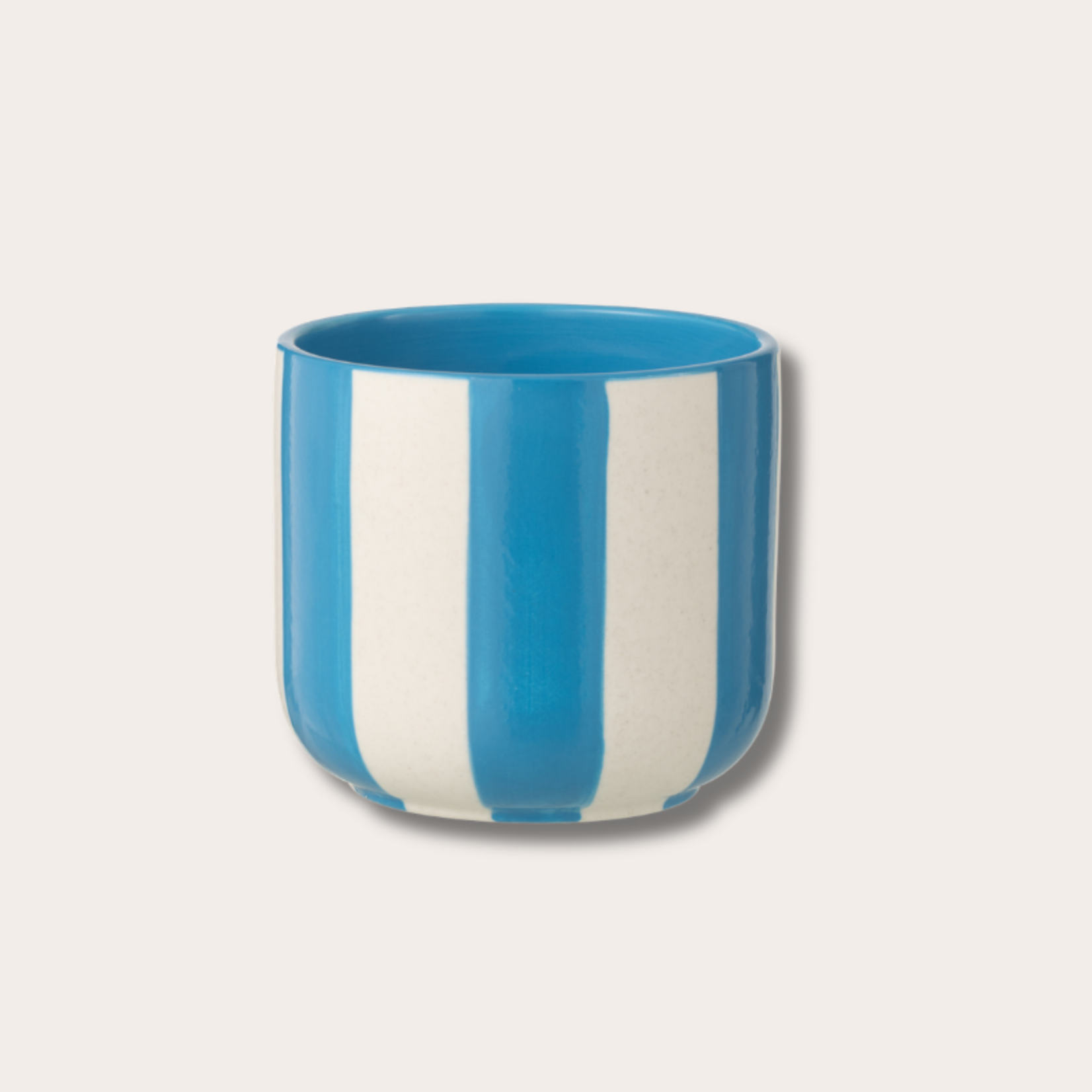 Pot - Bella - Streep - Blauw/wit