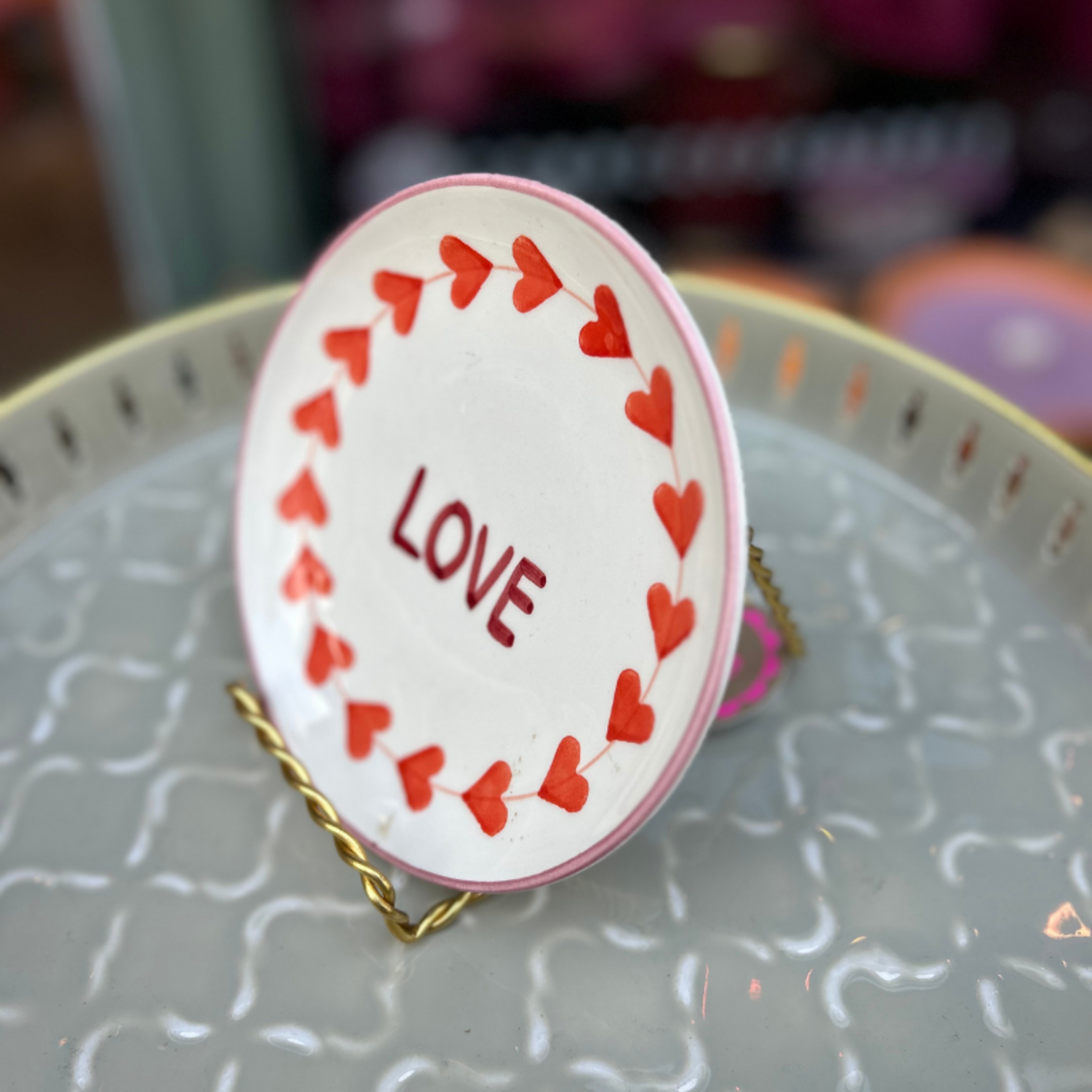 Gevlochten standaard - Goud