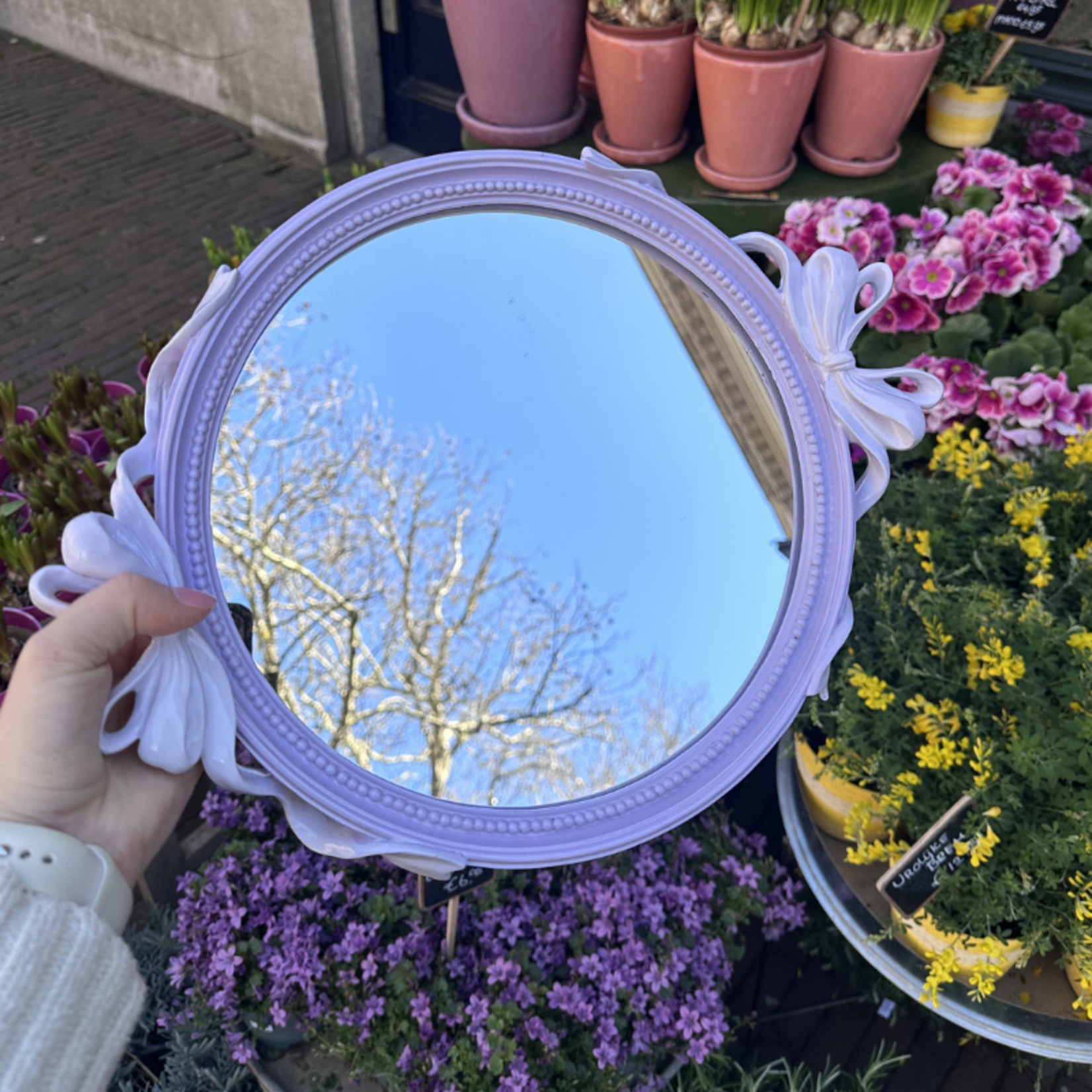 Dienblad Spiegel - Fiocchi - Lila