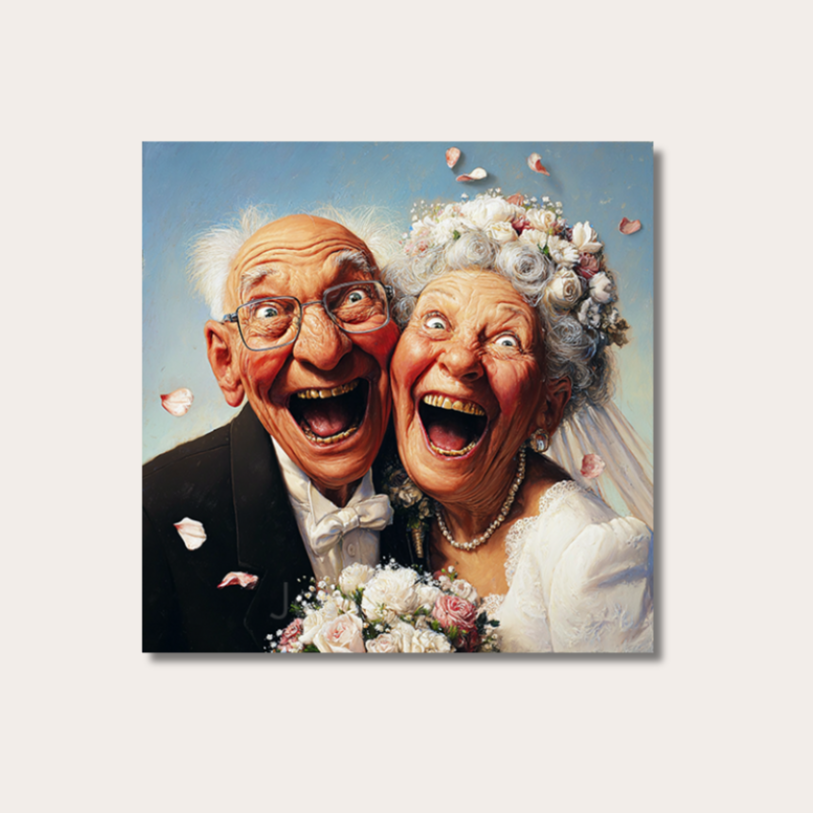 Kaart - Happily married forever