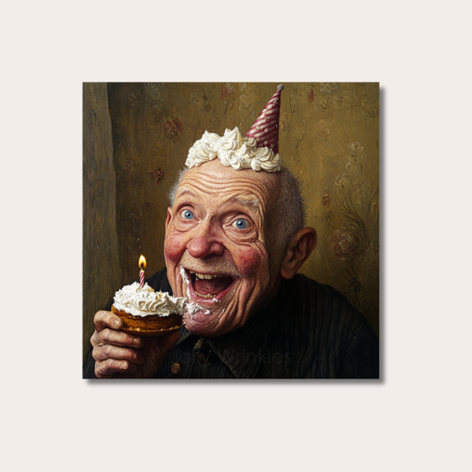 Kaart - Hiep hiep hoera