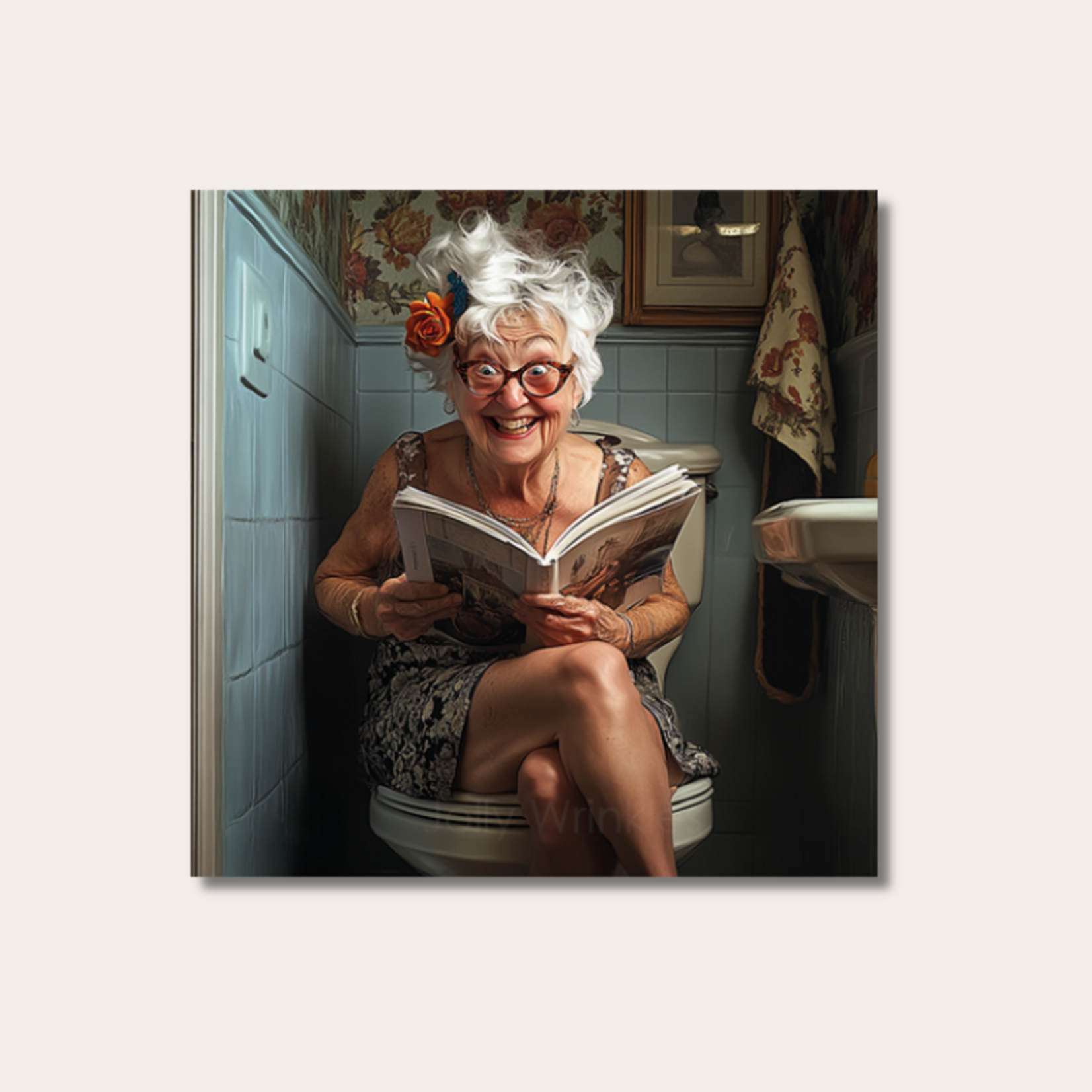 Kaart - Jaartje ouder? Schijt aan!