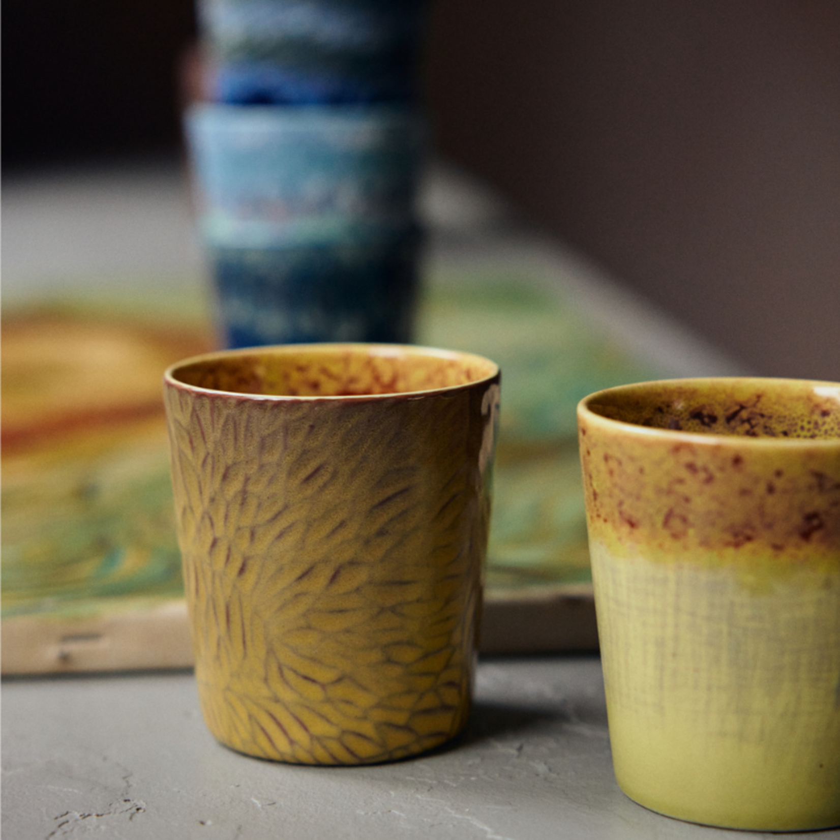 HKliving HKliving - Coffee mugs - Van Gogh - Sunflowers