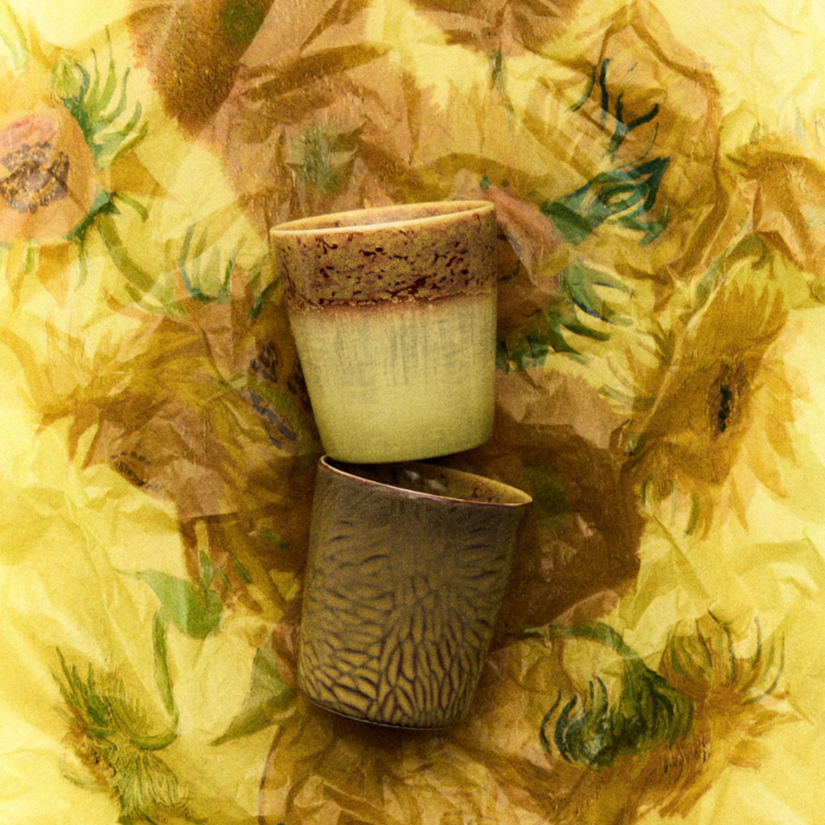 HKliving HKliving - Coffee mugs - Van Gogh - Sunflowers