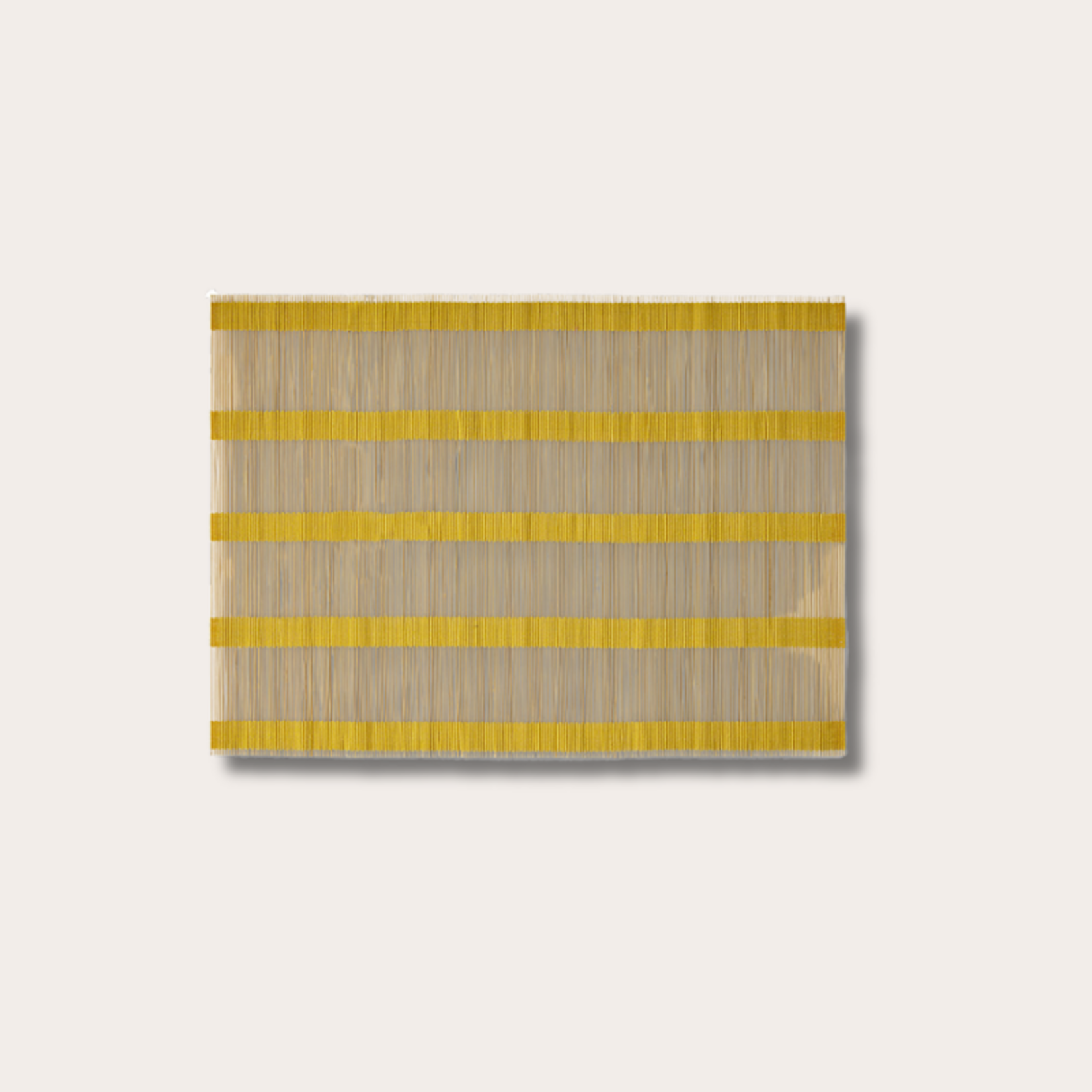 HKliving HKliving - Bamboo placemat - Lemon