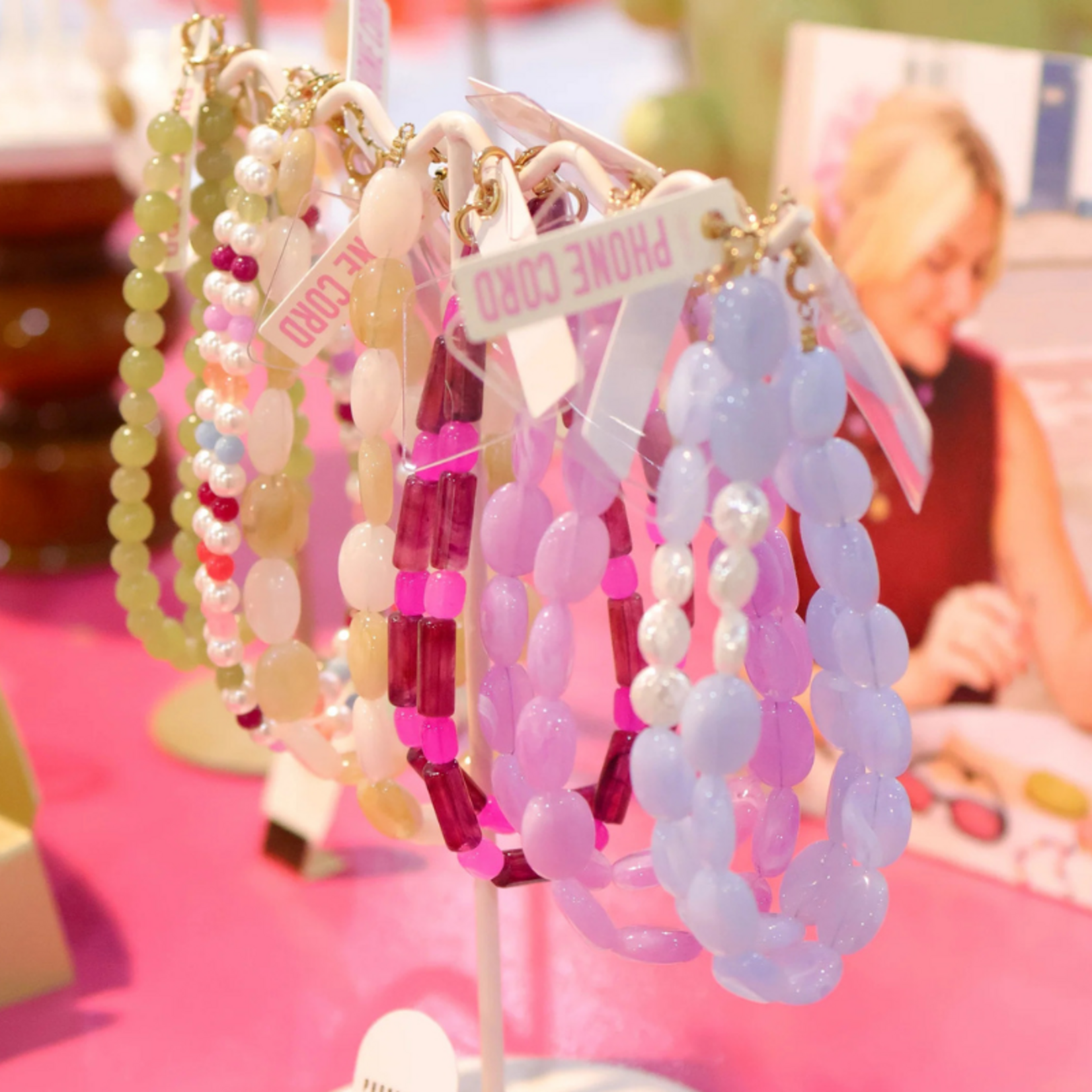 Telefoonkoord - Lovely Latte