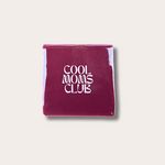 Tegeltje - Cool moms club - bordeaux/roze