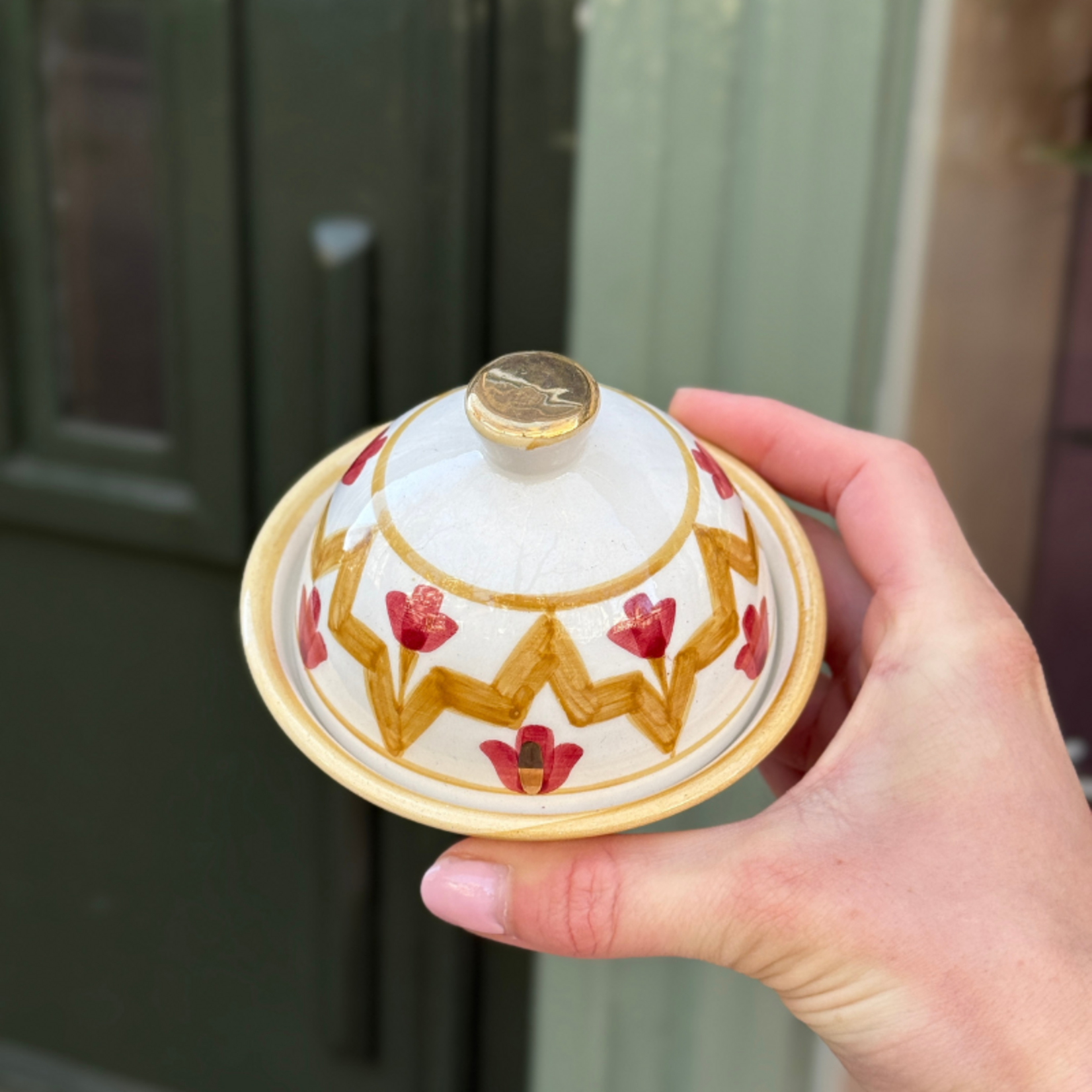 Chabi Chic Chabi Chic – botervlootje - geel/bordeaux