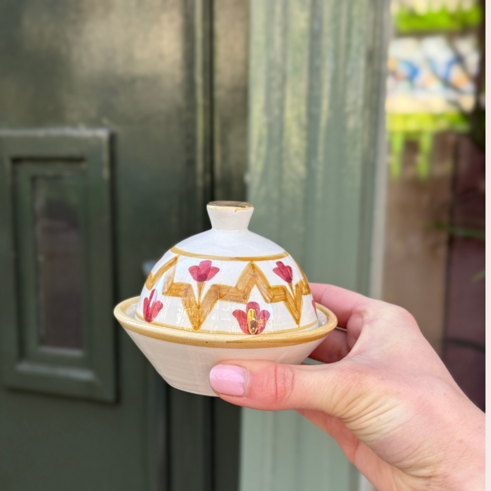 Chabi Chic Chabi Chic – botervlootje - geel/bordeaux