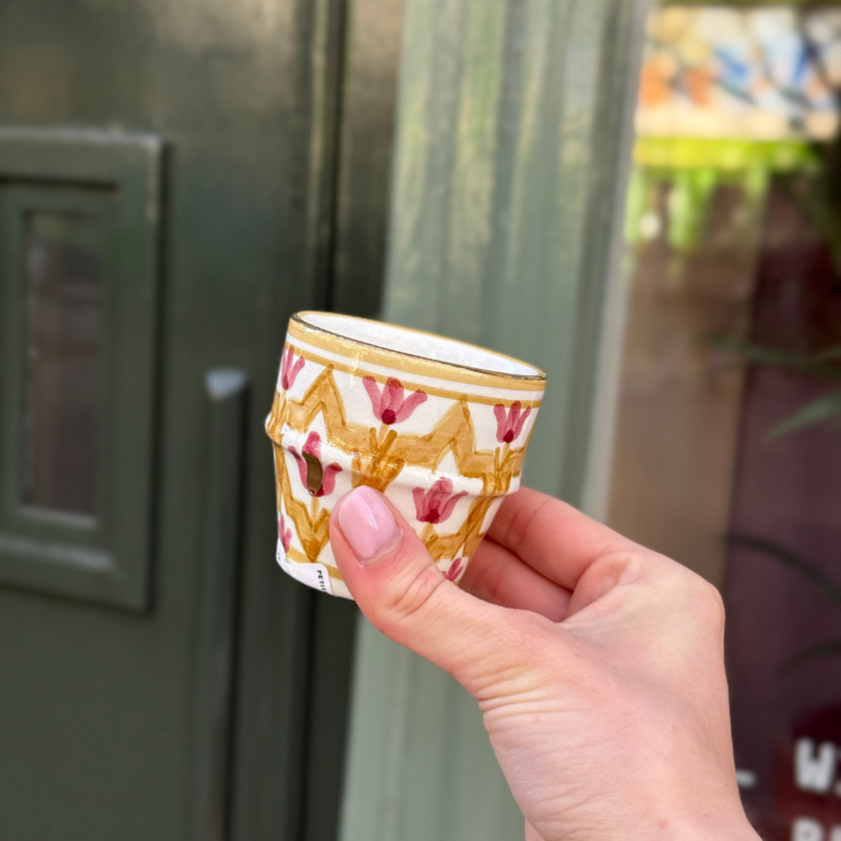 Chabi Chic Chabi Chic - mokje XS - geel/bordeaux