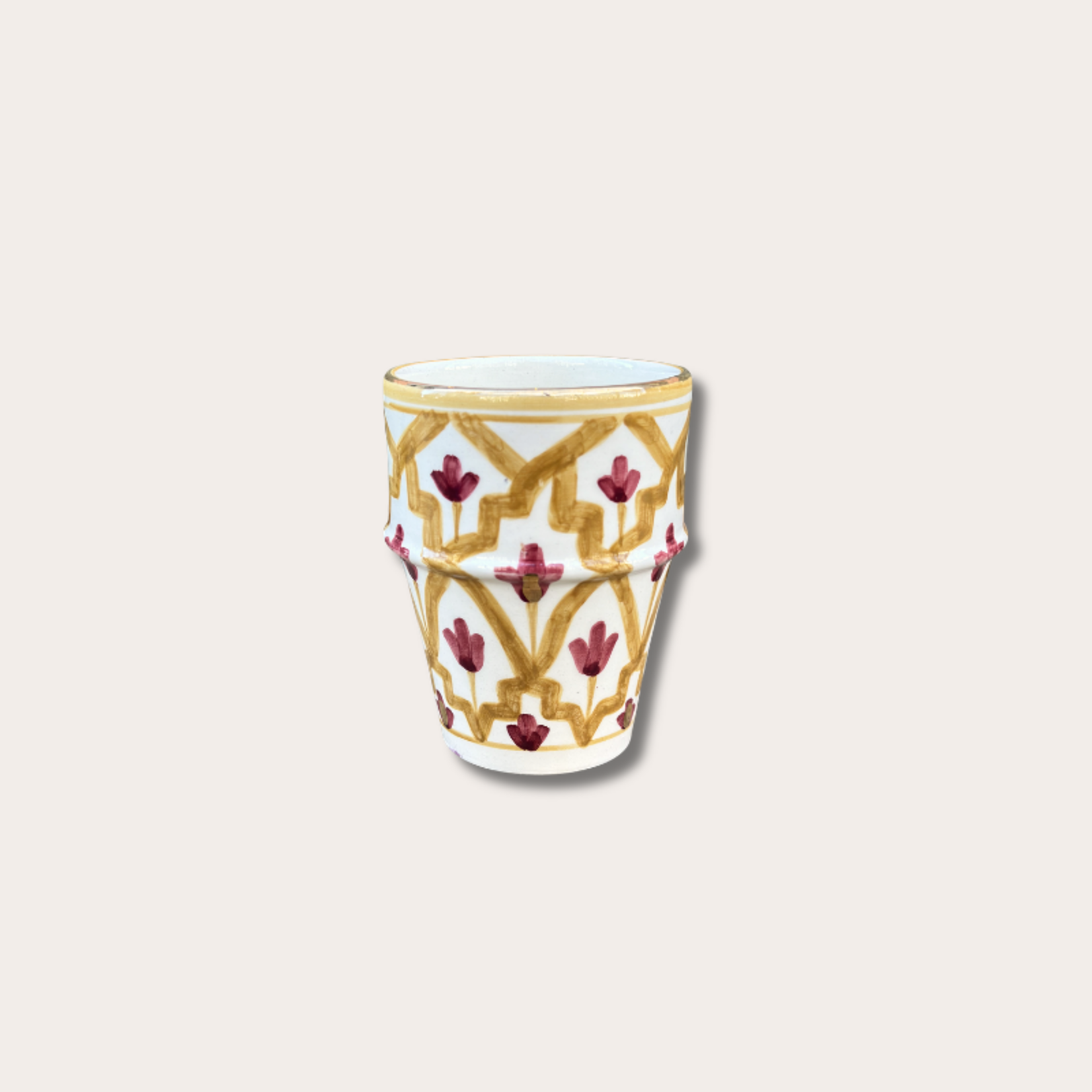 Chabi Chic Chabi Chic - mokje M - geel/bordeaux