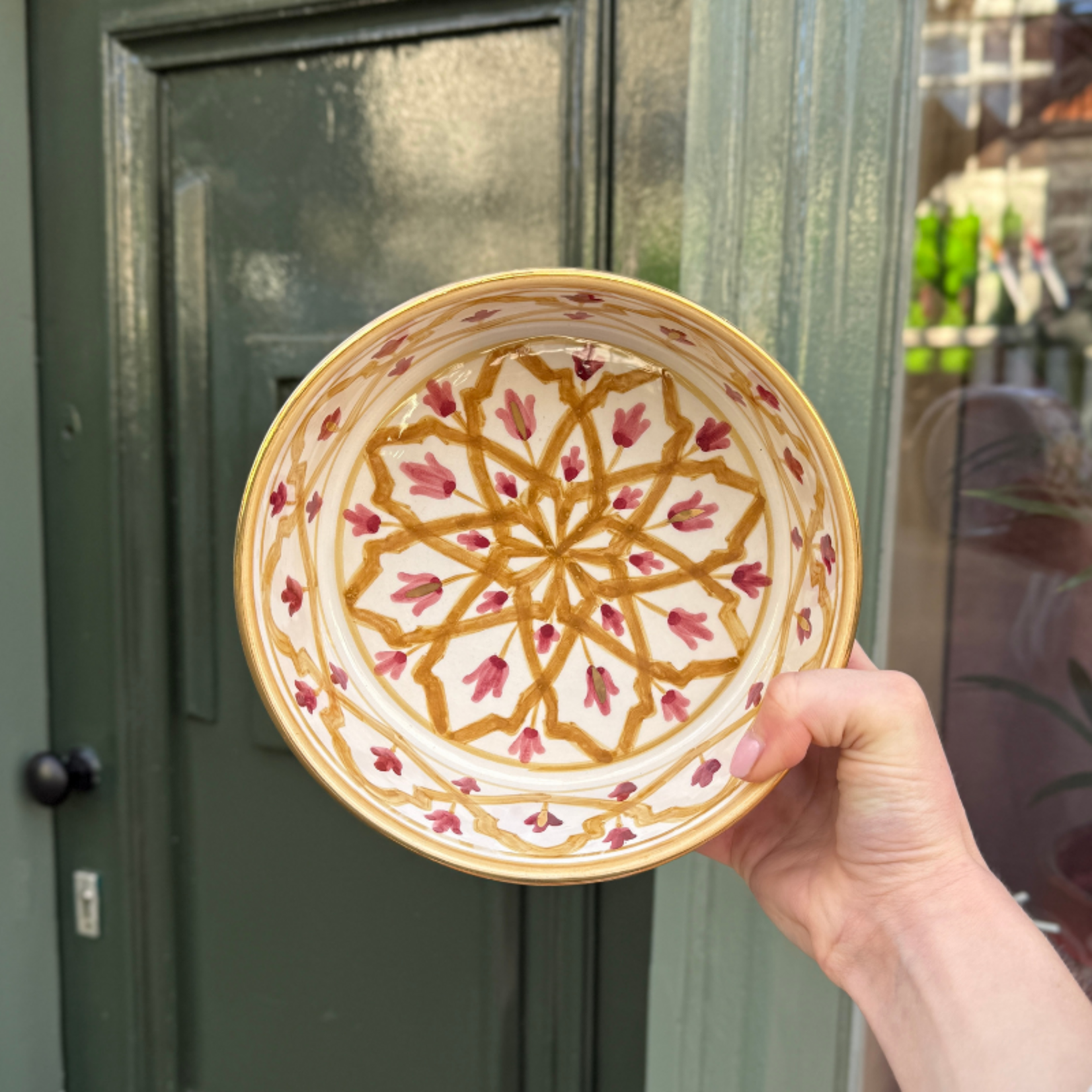 Chabi Chic Chabi Chic – schaal klein - geel/bordeaux