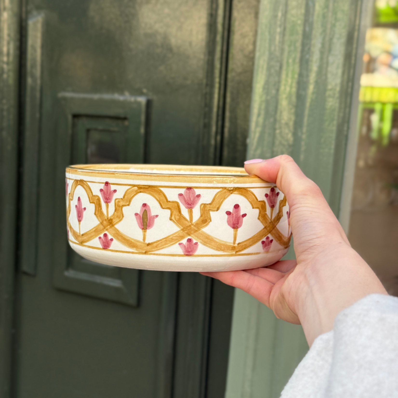 Chabi Chic Chabi Chic – schaal klein - geel/bordeaux