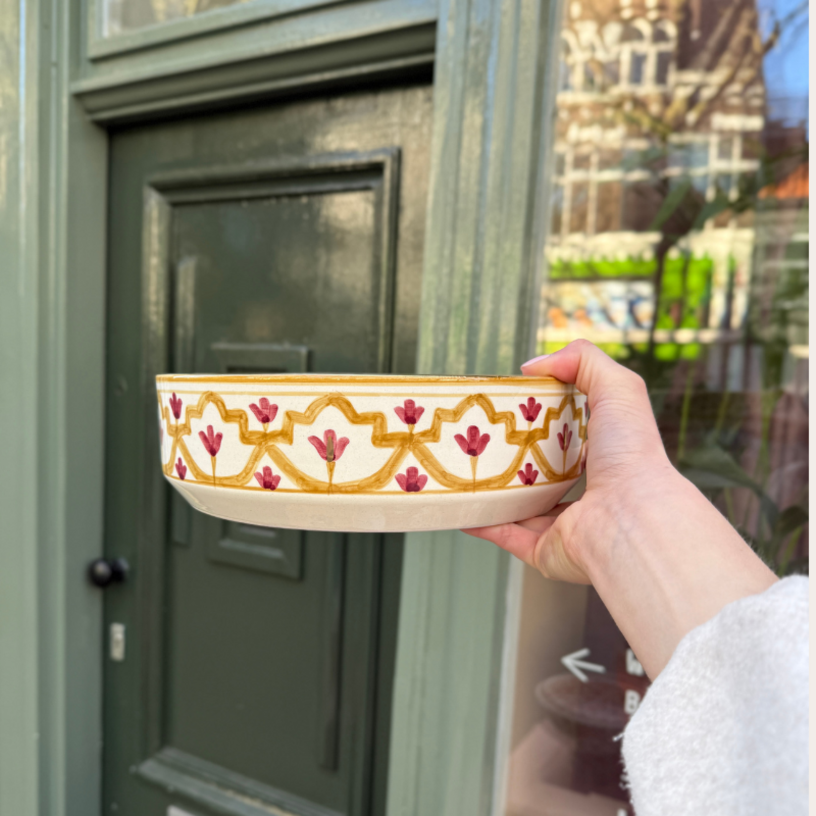 Chabi Chic Chabi Chic - schaal groot - geel/bordeaux