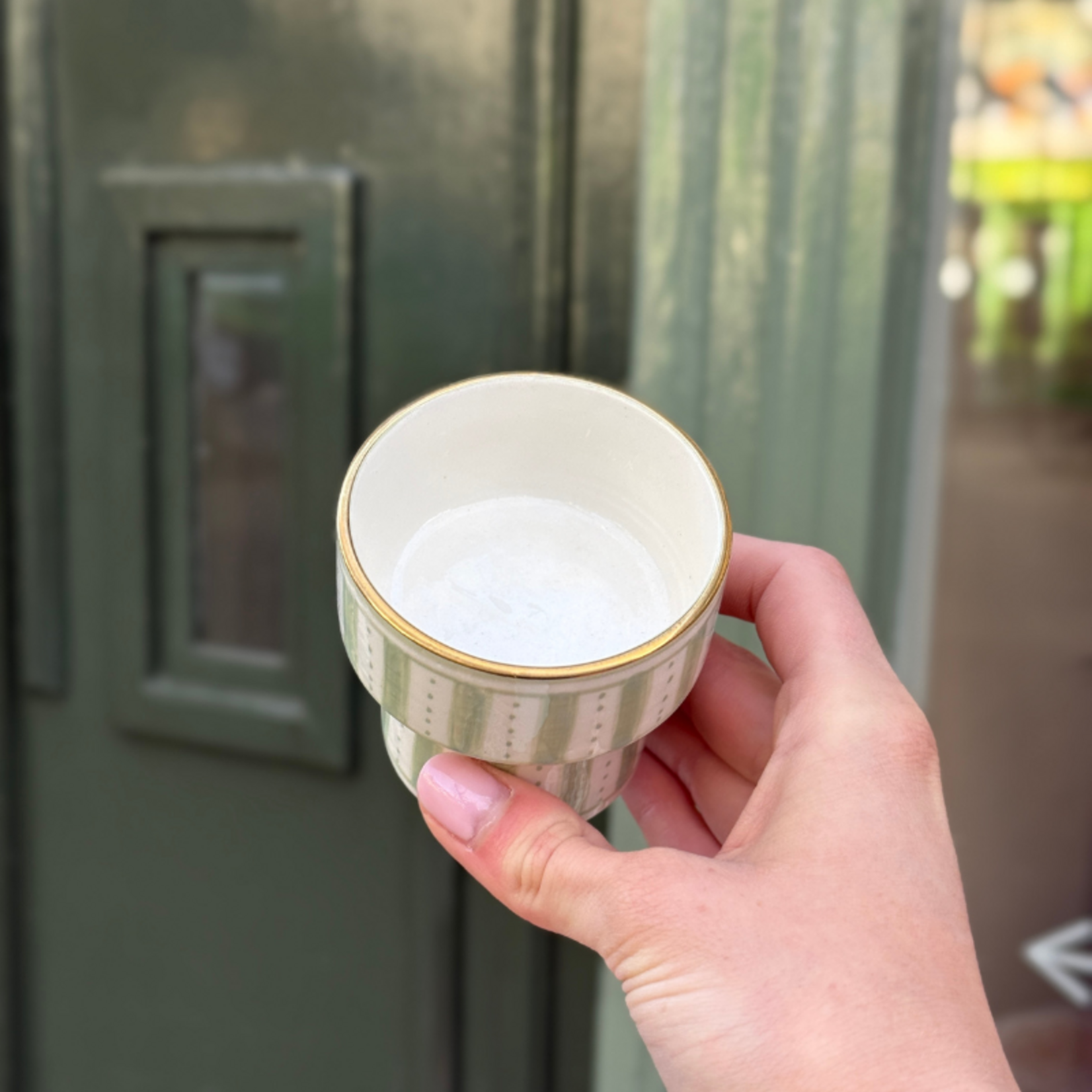 Chabi Chic Chabi Chic - schaaltje op voet - mint