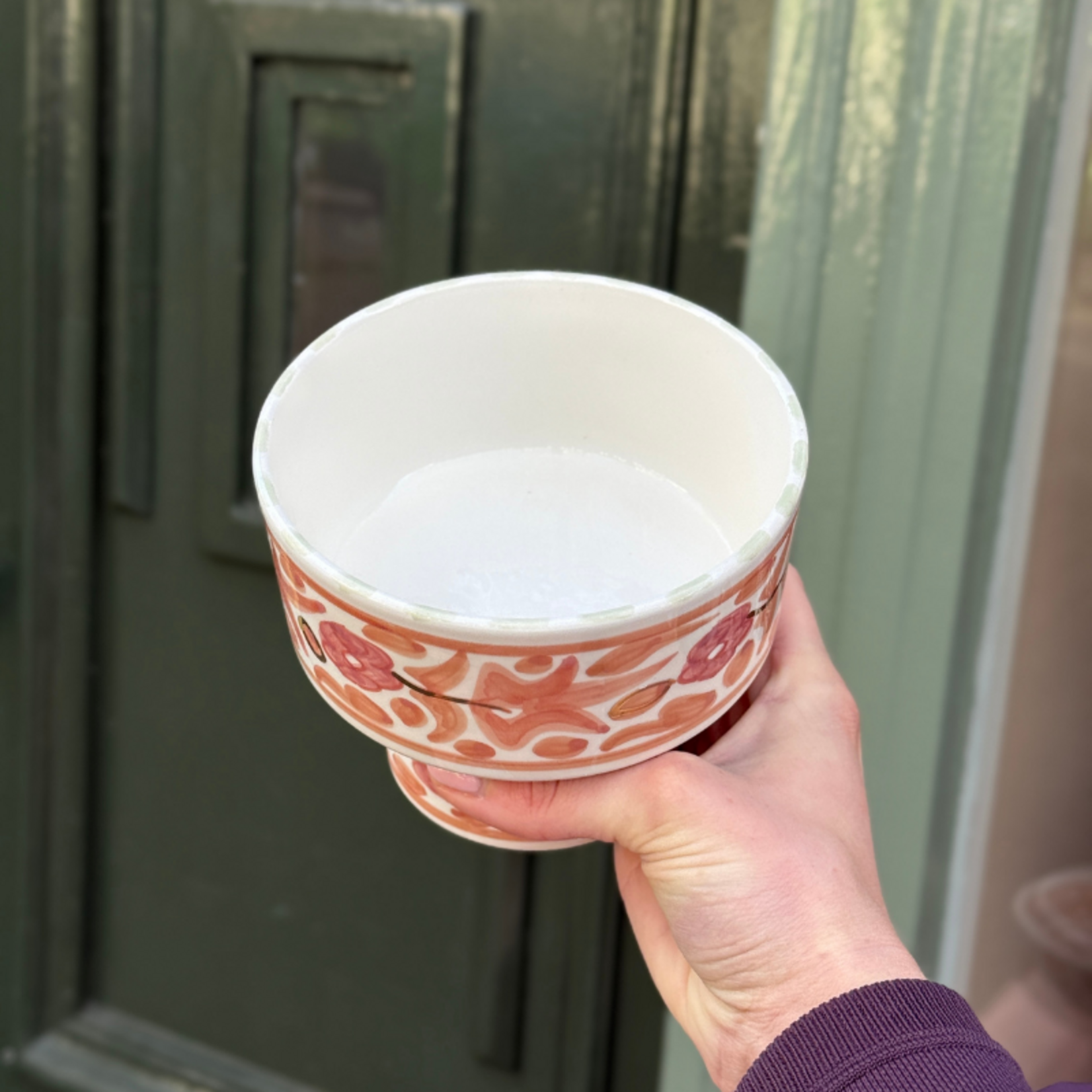 Chabi Chic Chabi Chic – schaal op voet klein - peach