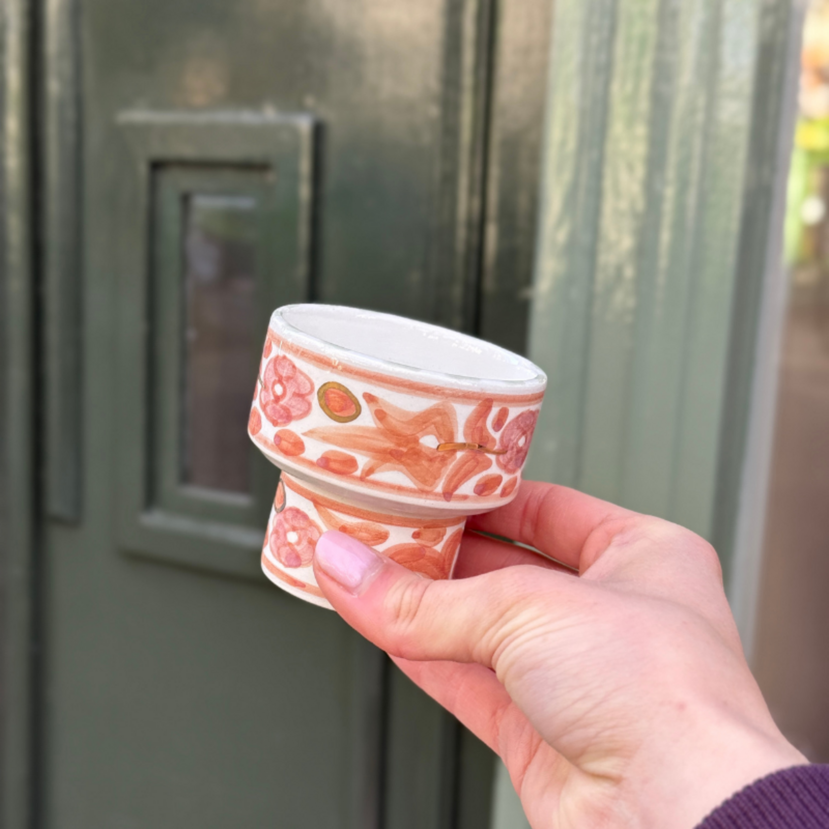 Chabi Chic Chabi Chic - schaaltje op voet - peach