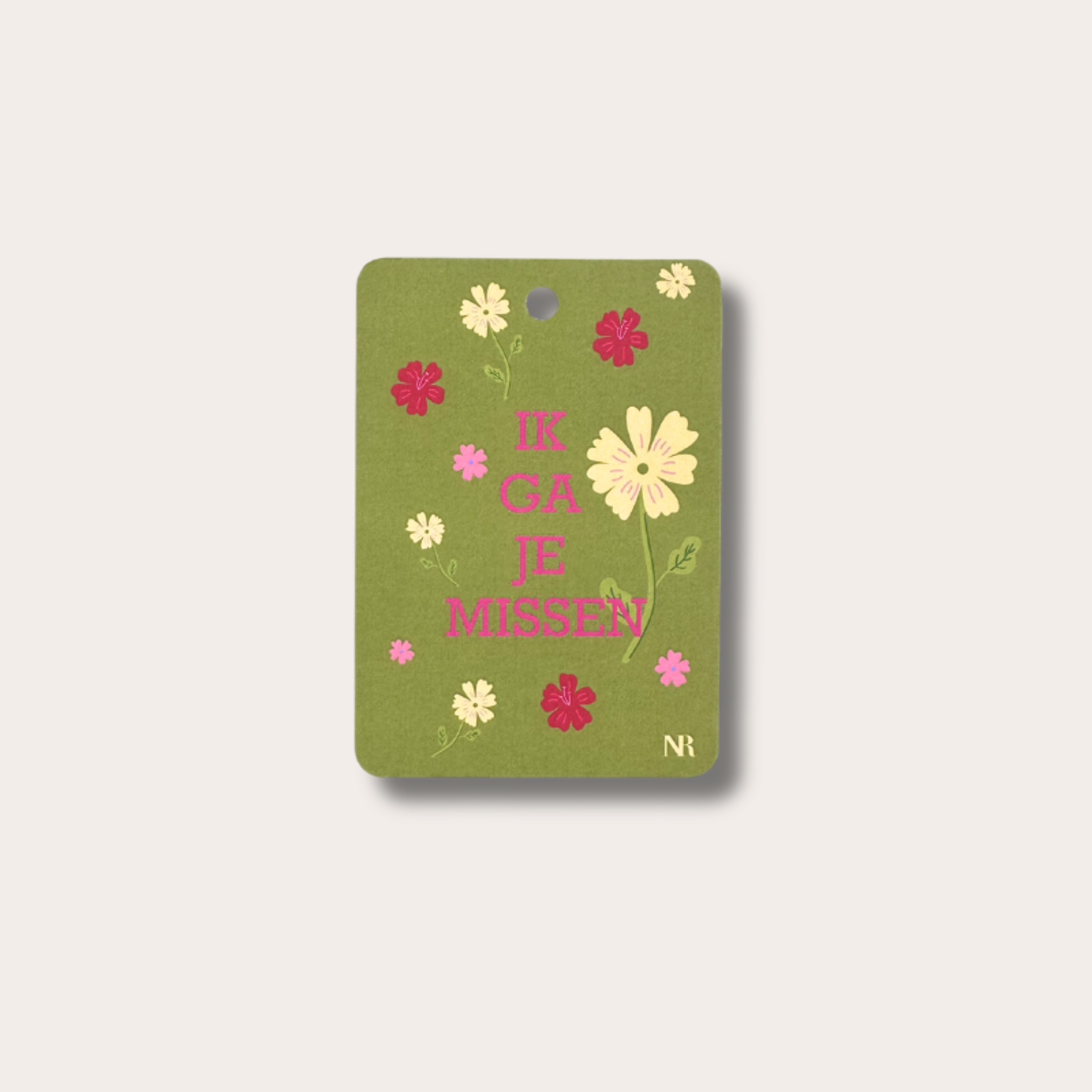 Kaart klein - Ik ga je missen