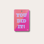 Kaart klein - You did it