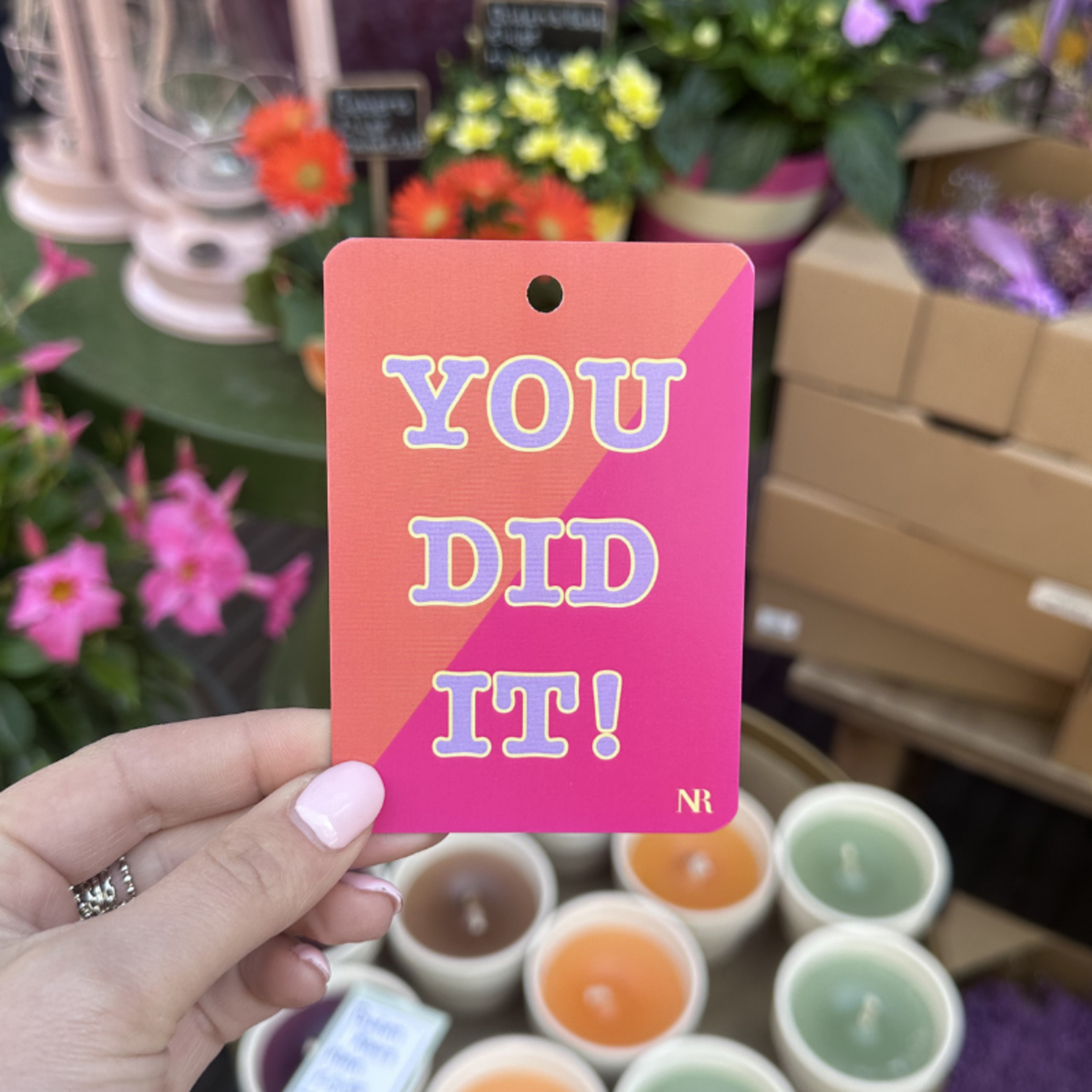 Kaart klein - You did it