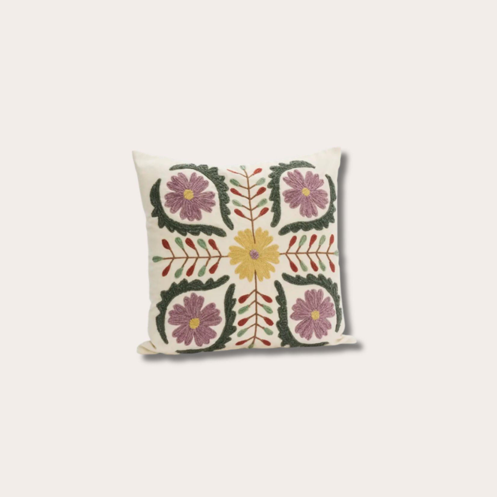Kussenhoes - Suzani Embroidered - Multi