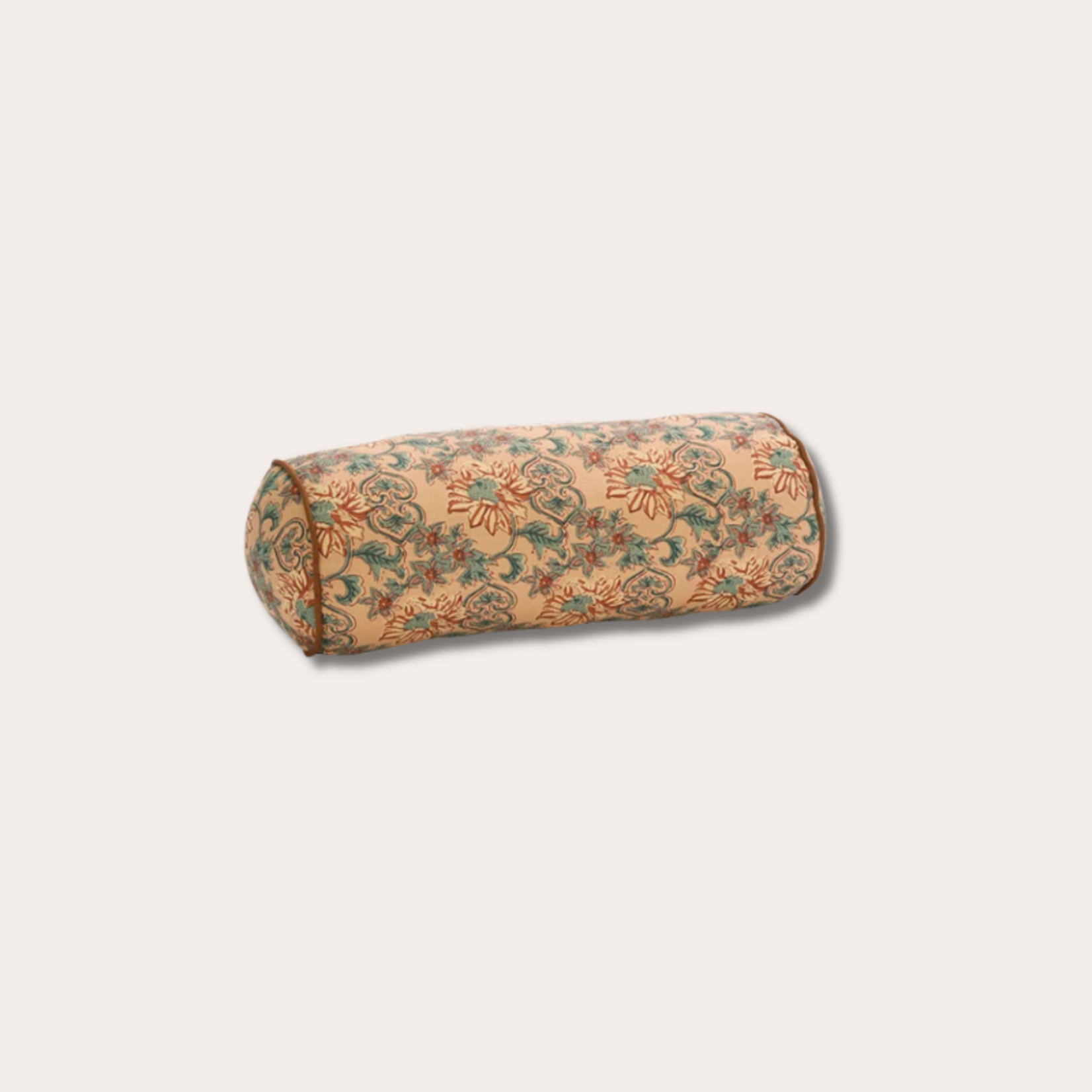 Bolster kussen - print - peach